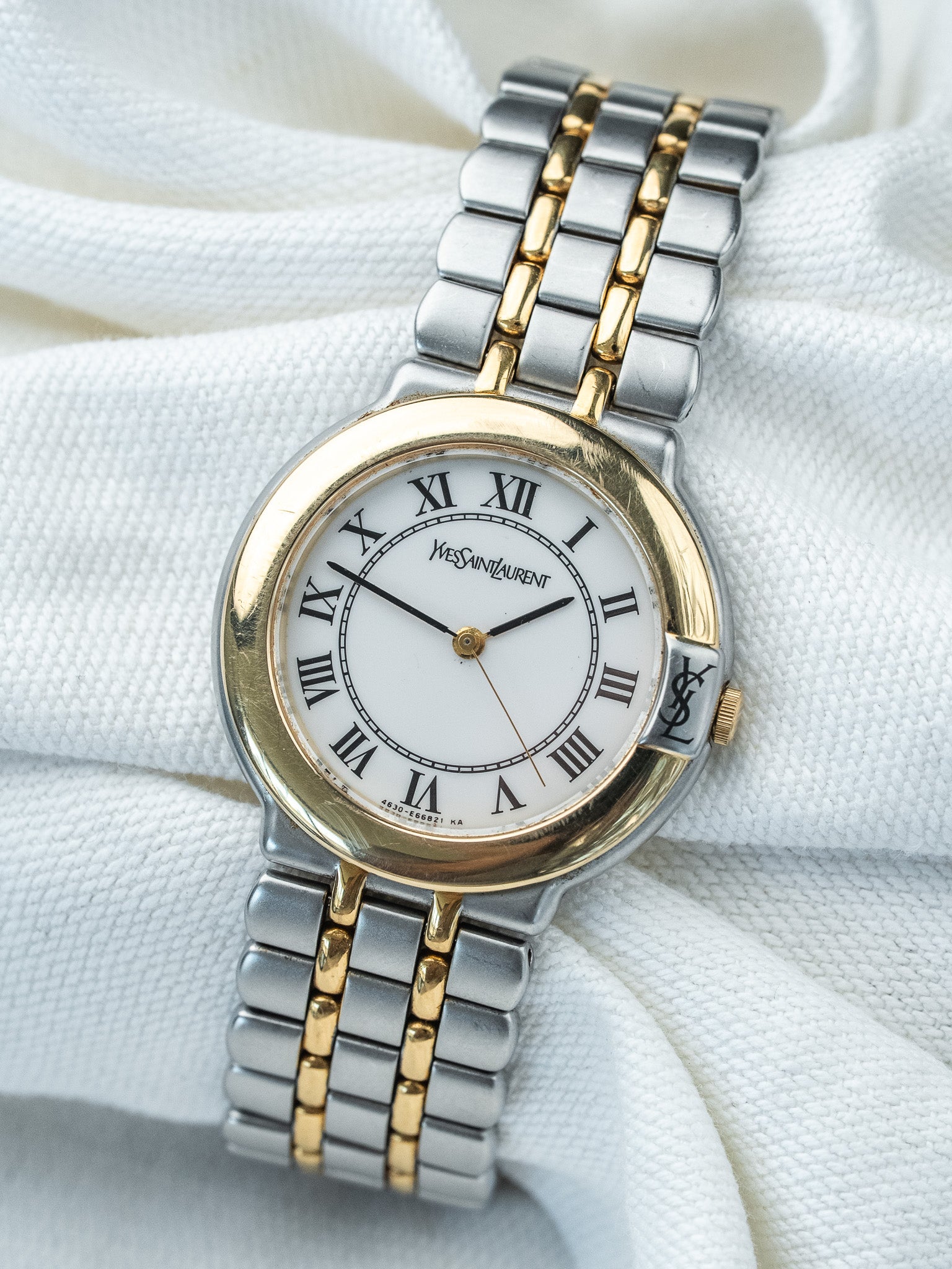 Montre YSL Vintage - Acier Bicolore 32mm (1991) - Atelier Victor
