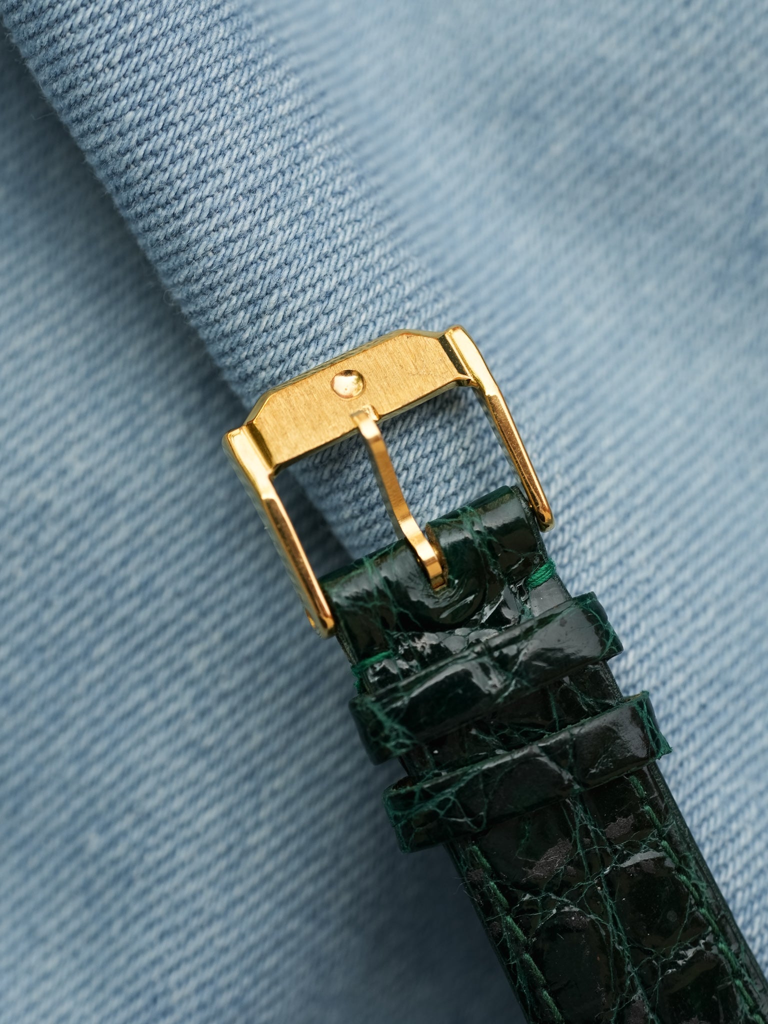 Movado - Museum MoMa Rare Vert - NOS - 1990s - Atelier Victor - Vintage Shop
