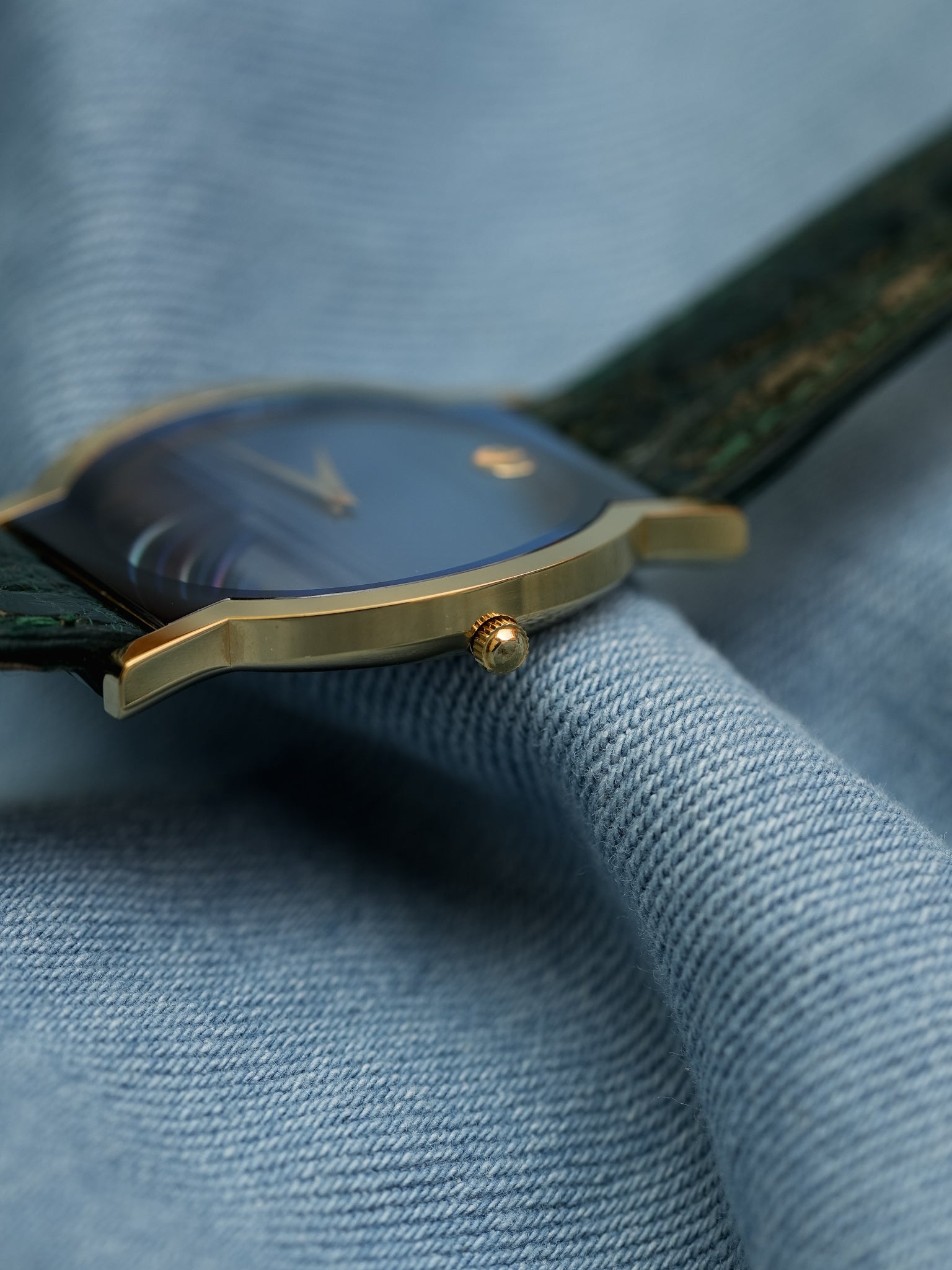 Movado - Museum MoMa Rare Vert - NOS - 1990s - Atelier Victor - Vintage Shop