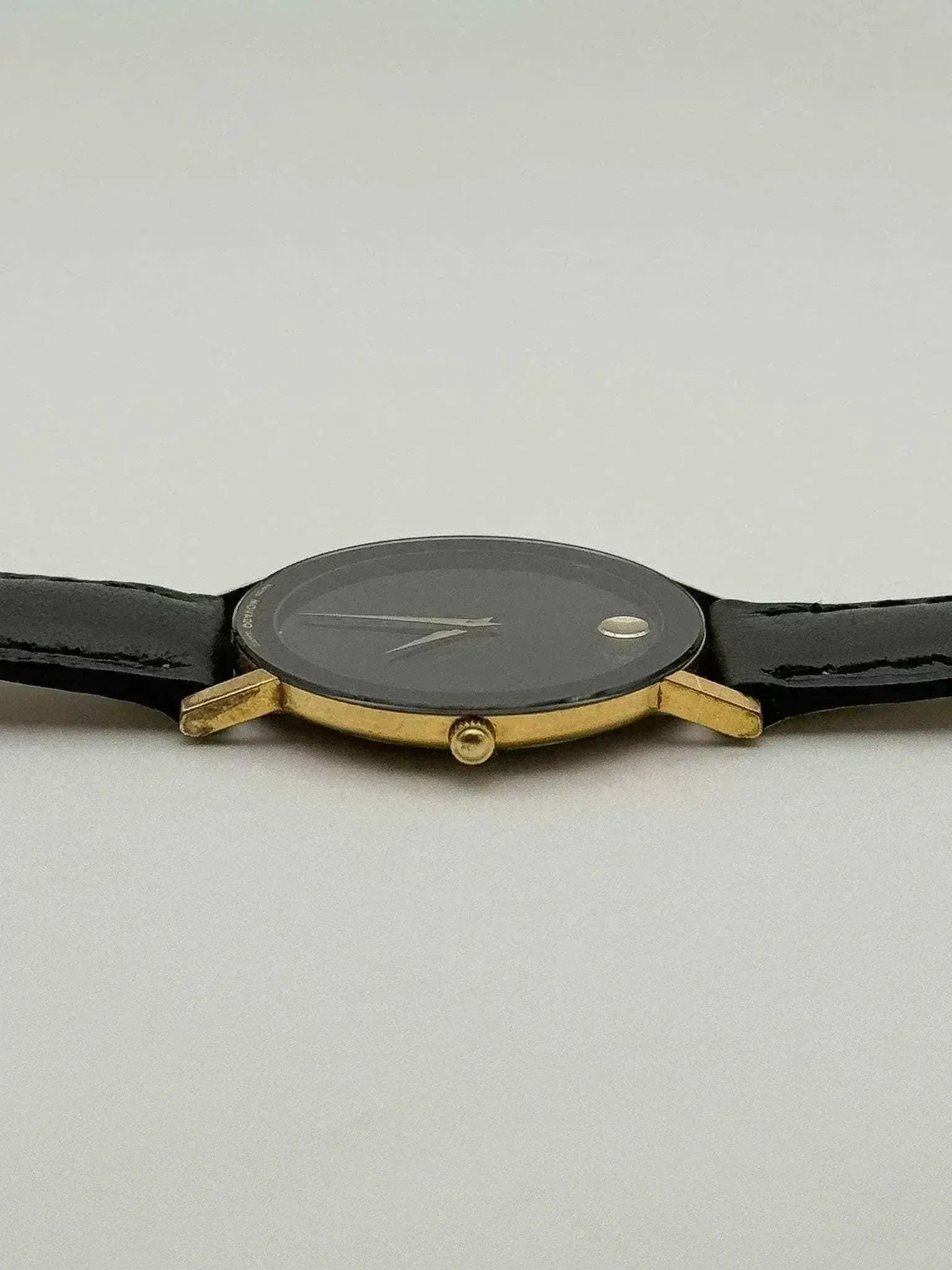 Movado - Museum Noir - 1990s - Atelier Victor