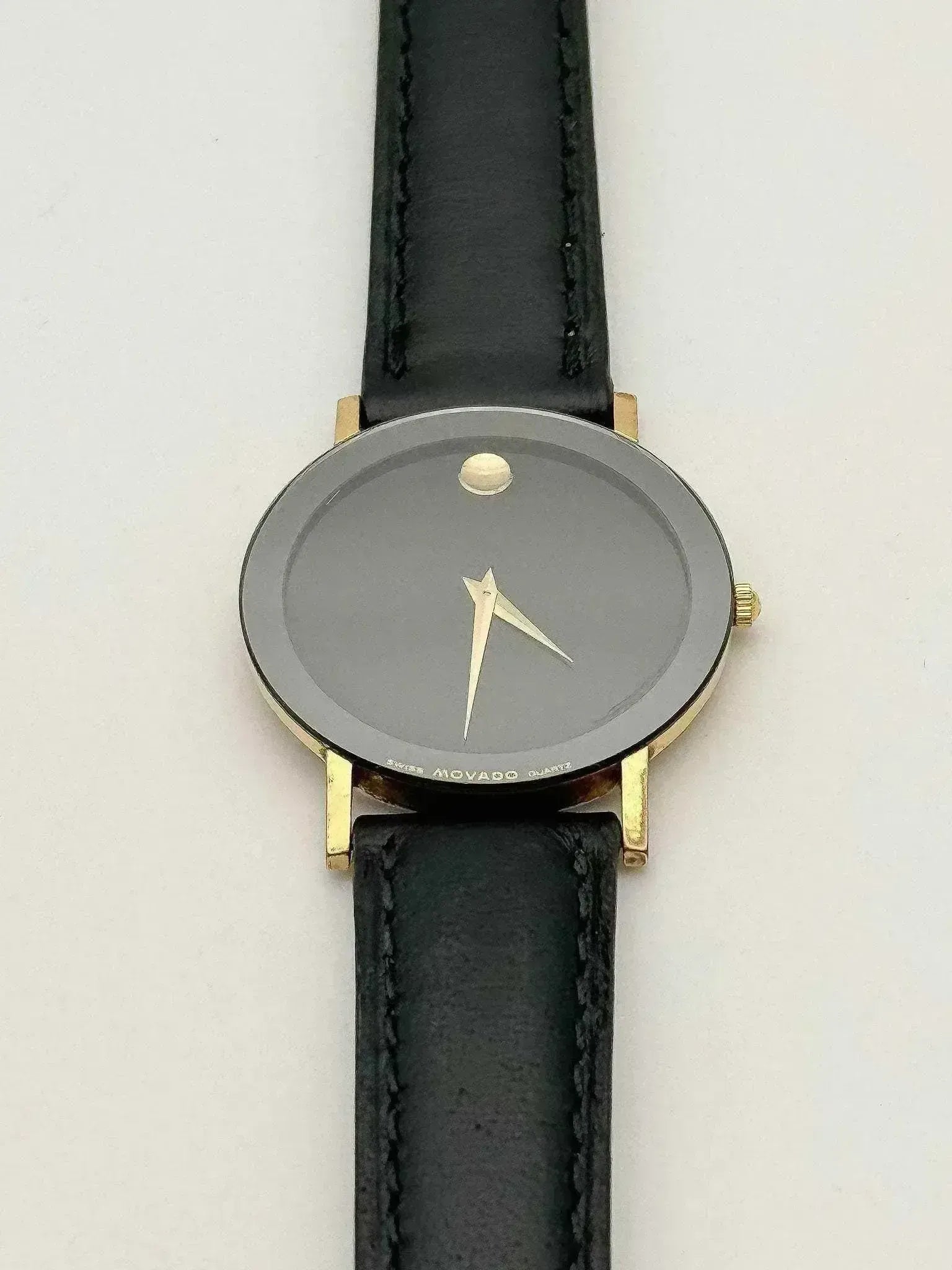 Movado - Museum Noir - 1990s - Atelier Victor