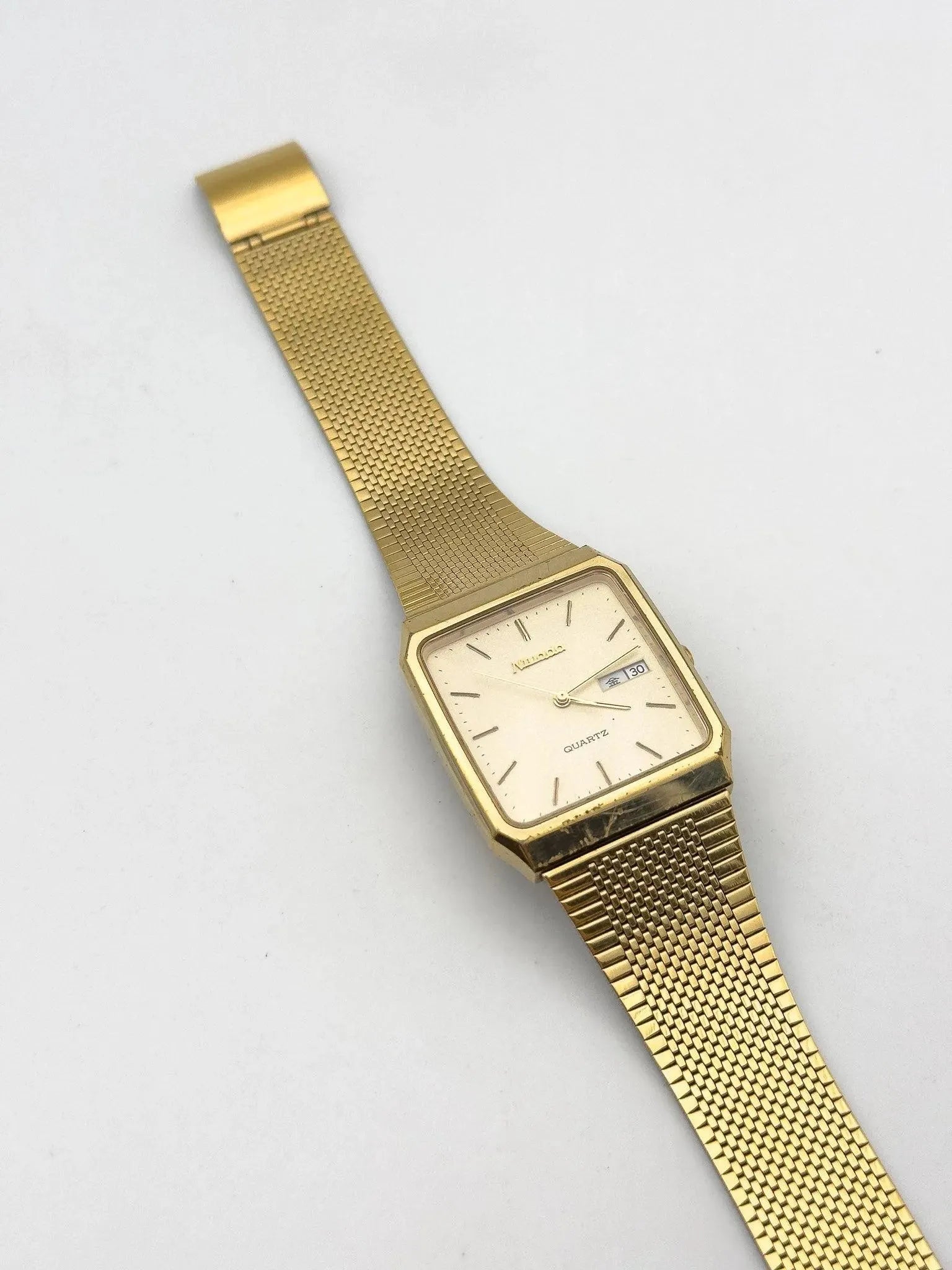 Nivada - Full Gold Dust Dial - Full Set - 1980's - Atelier Victor Paris - Vintage Watch Shop Dubai