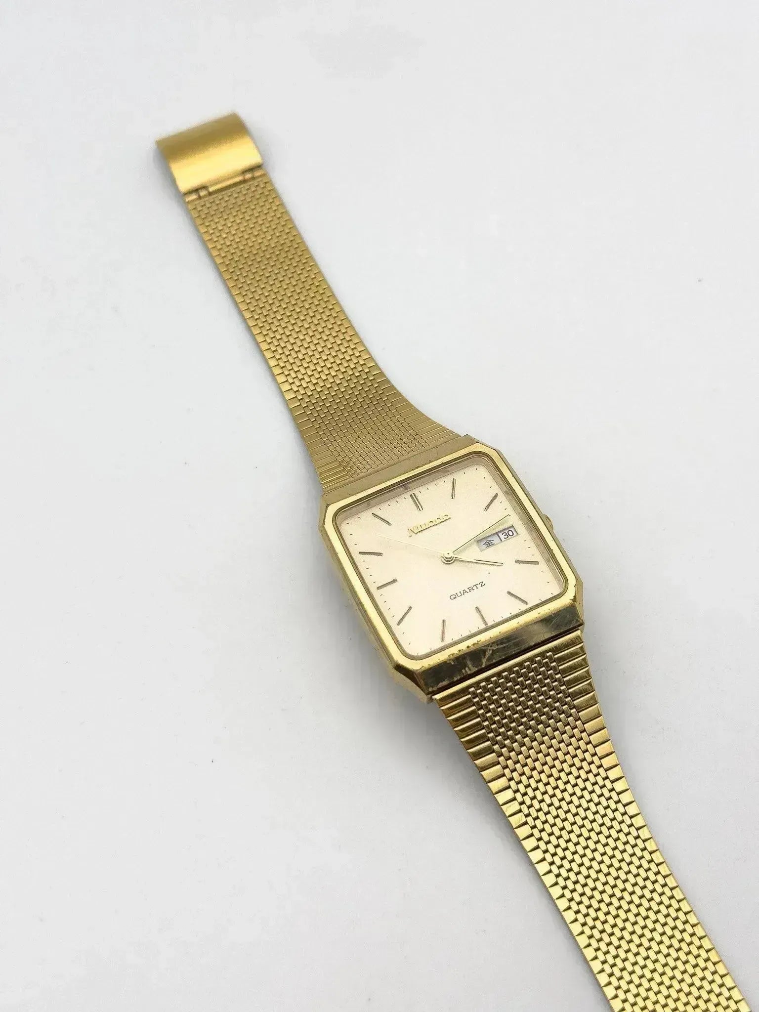 Nivada - Or cadran or poussiere - boite & papier - 1980s - Atelier Victor