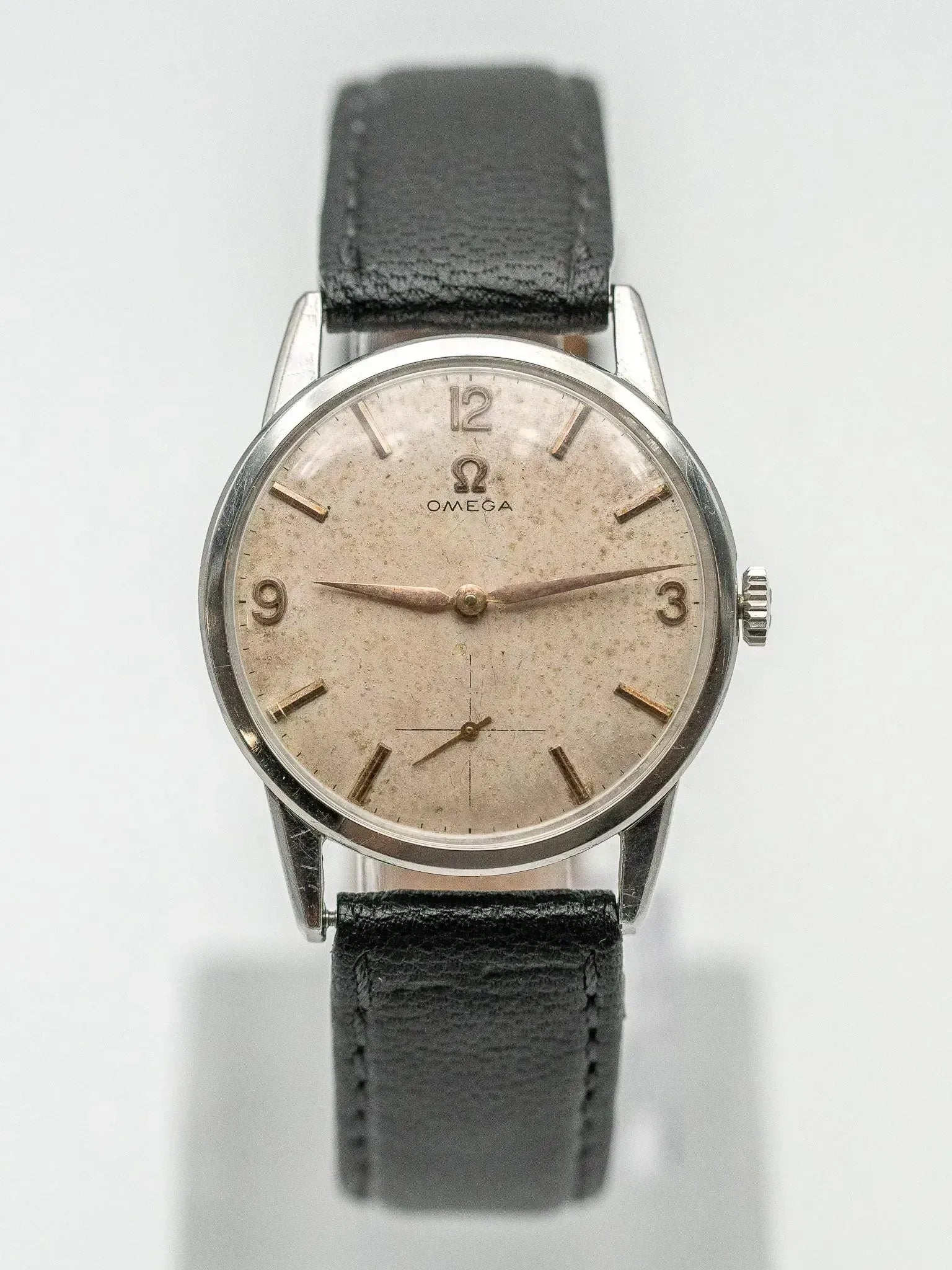 Omega - 14613-2 Calatrava Patiné Index Rose - 1959 - Atelier Victor