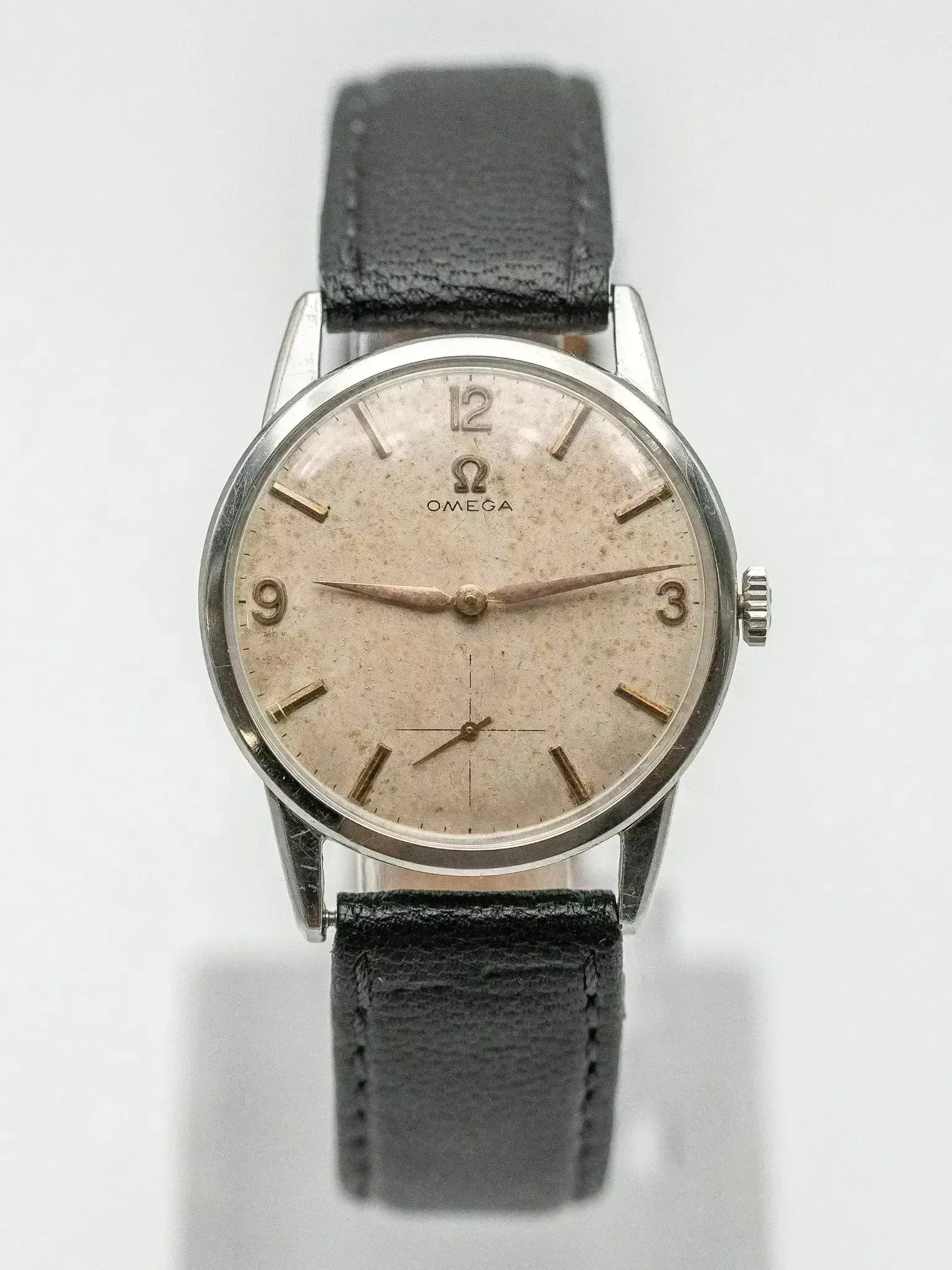 Omega - 14613-2 Calatrava Patiné Index Rose - 1959 - Atelier Victor