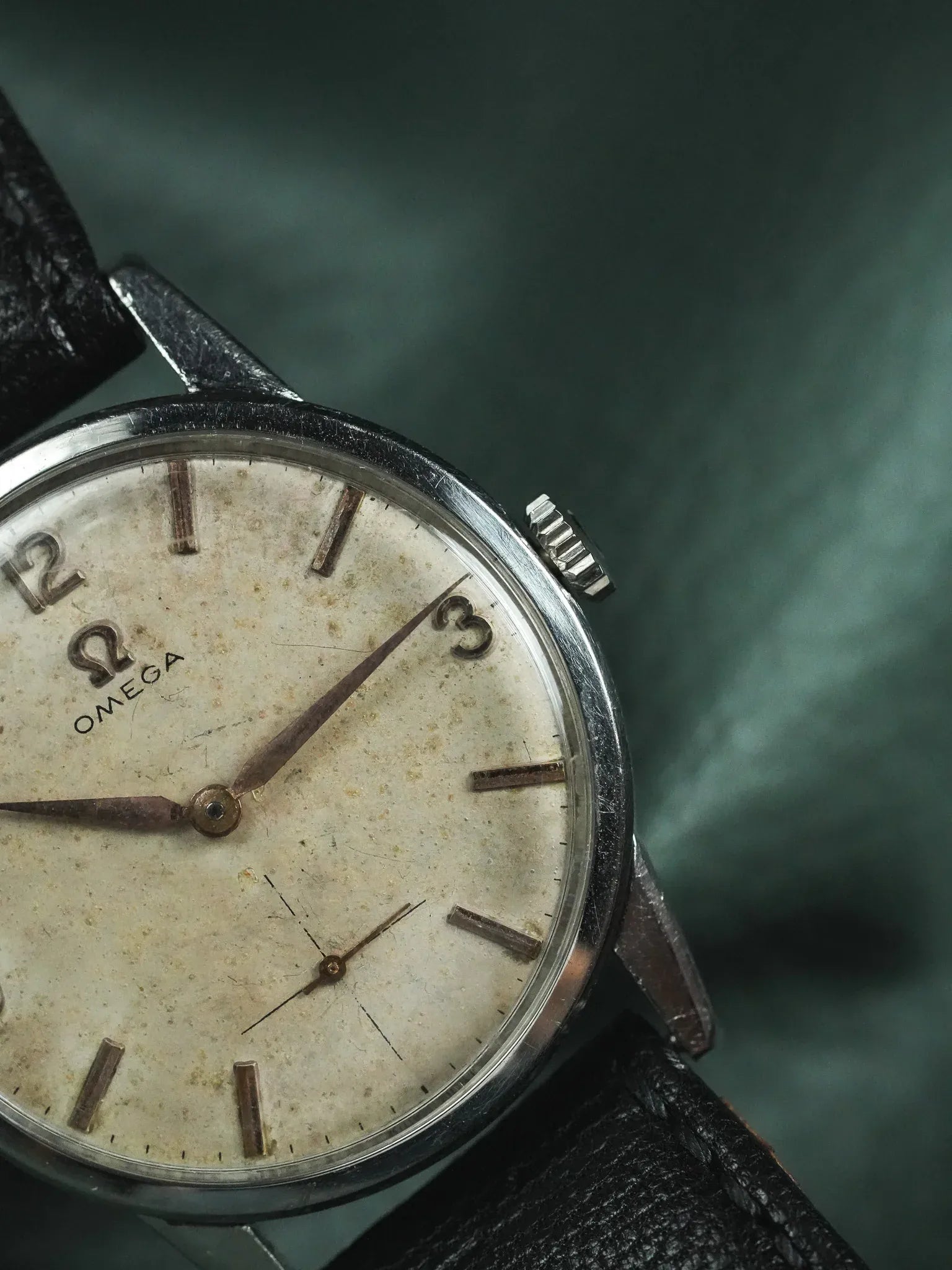 Omega - 14613-2 Calatrava Patiné Index Rose - 1959 - Atelier Victor