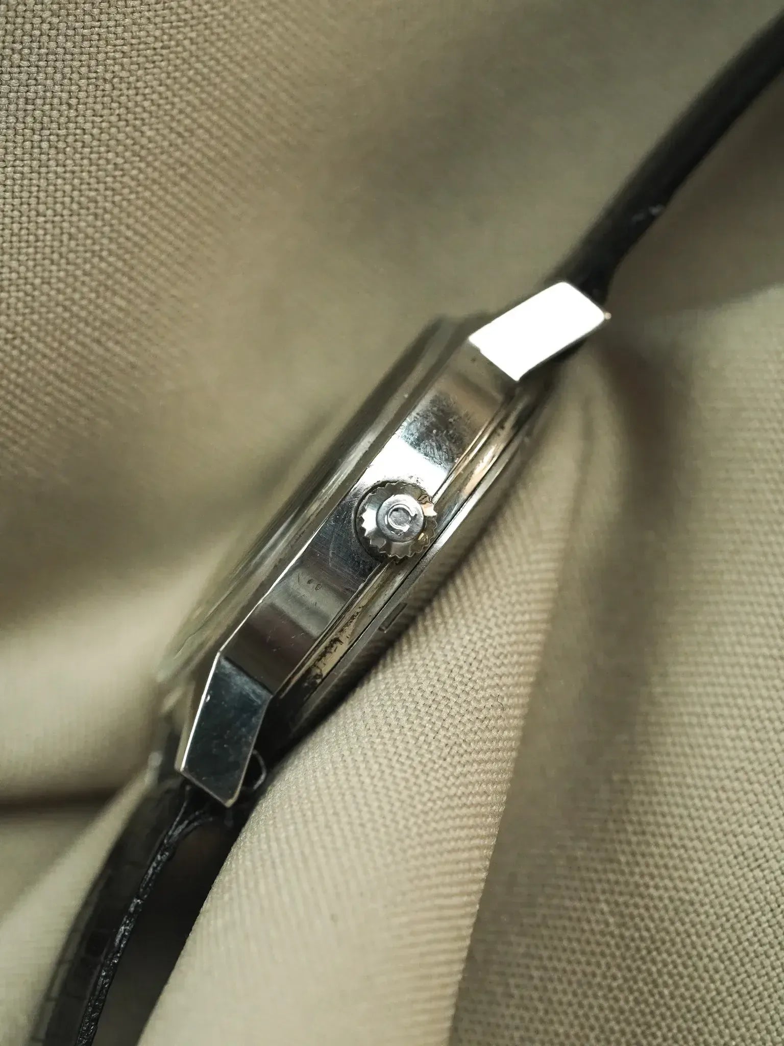 Omega - 166.0140 Daydate Cadran Acier Noir - 1970 - Atelier Victor