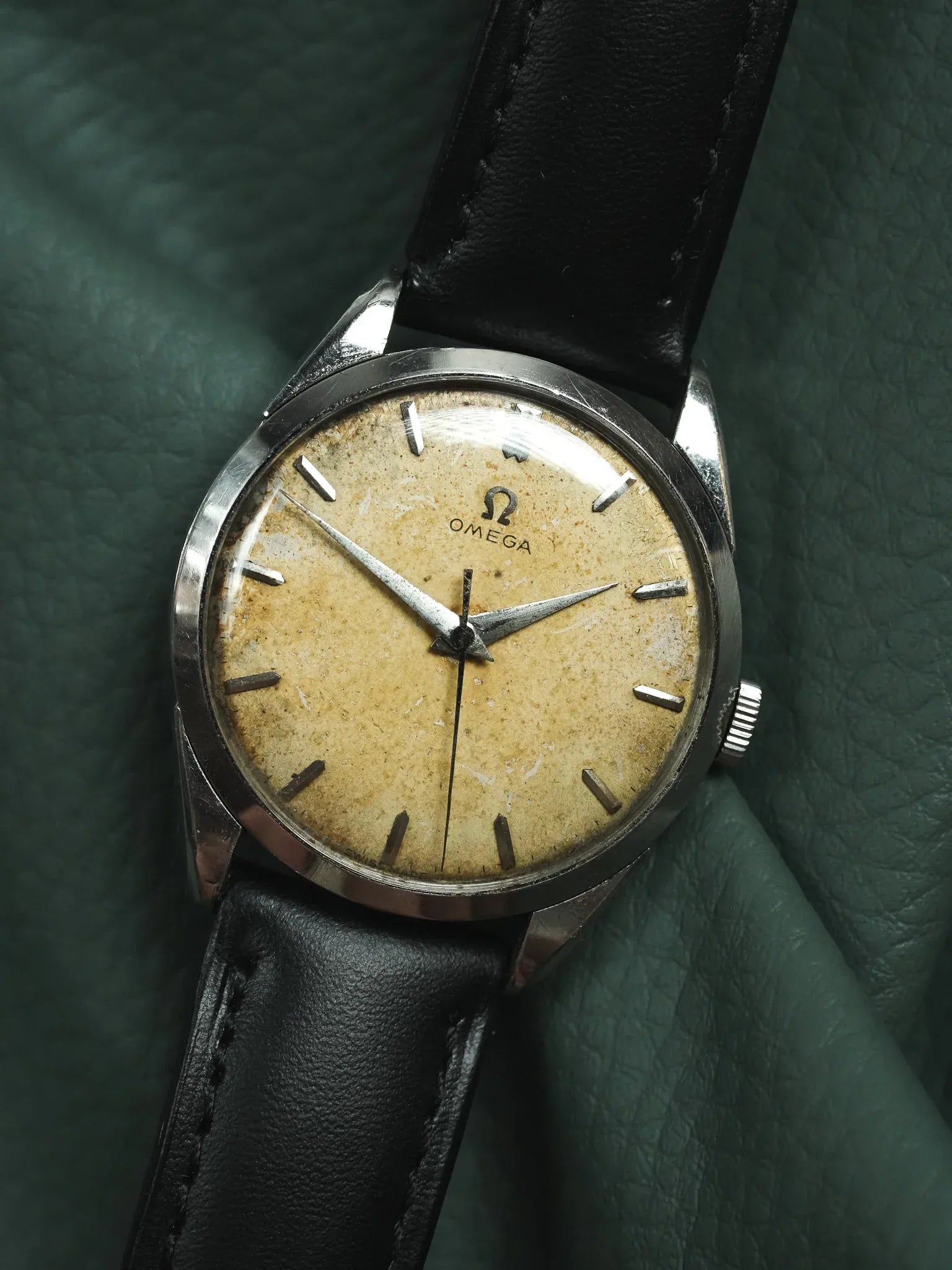Omega - 2910-5 Jumbo Acier Patine - 1958 - Atelier Victor