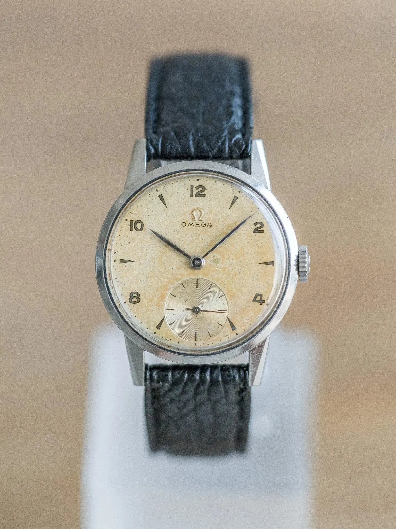 Omega - Calatrava Cream Patina - 1947 - Atelier Victor