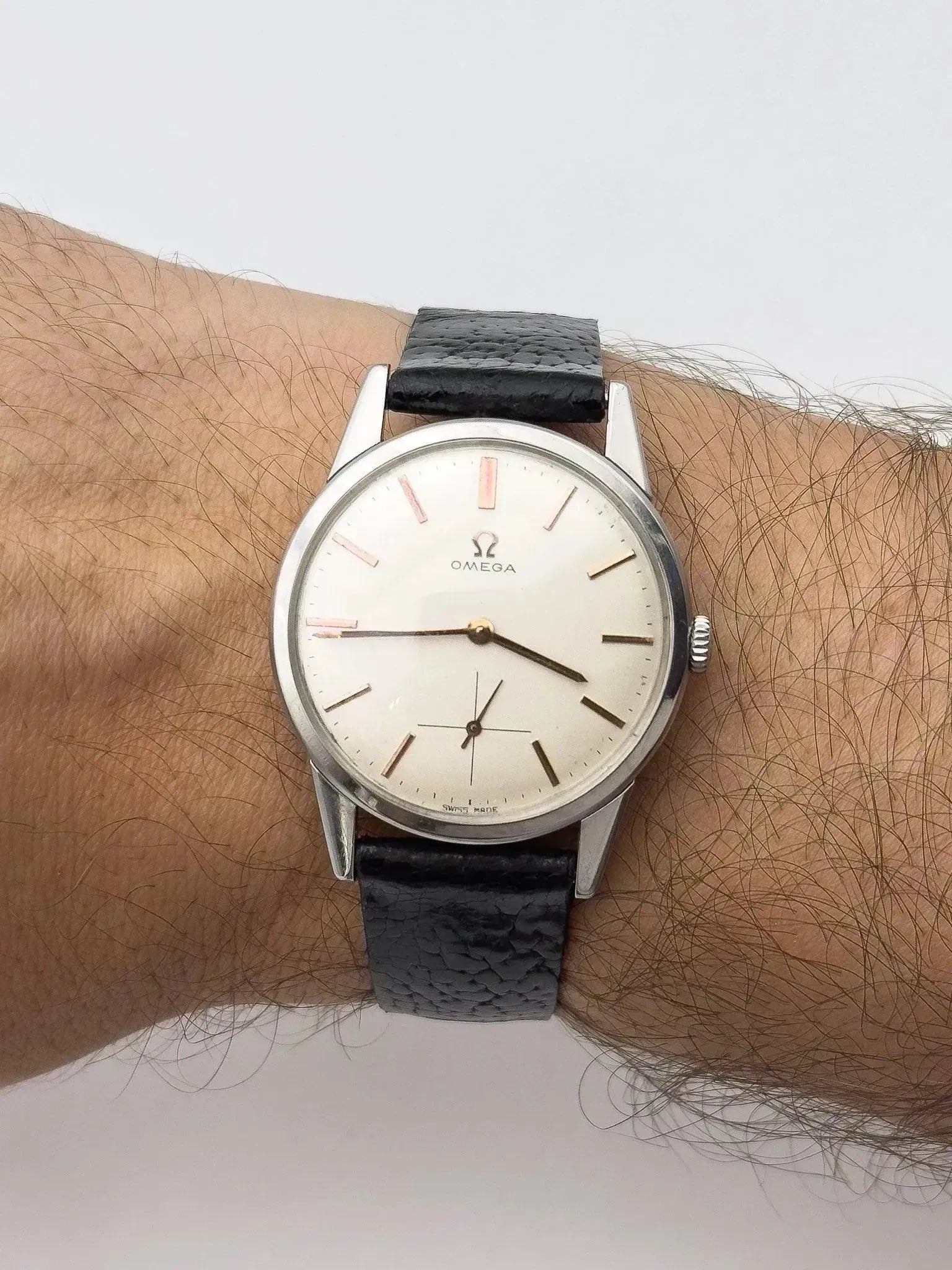 Omega - Calatrava Index Or Rose Petite-seconde - 1962 - Atelier Victor