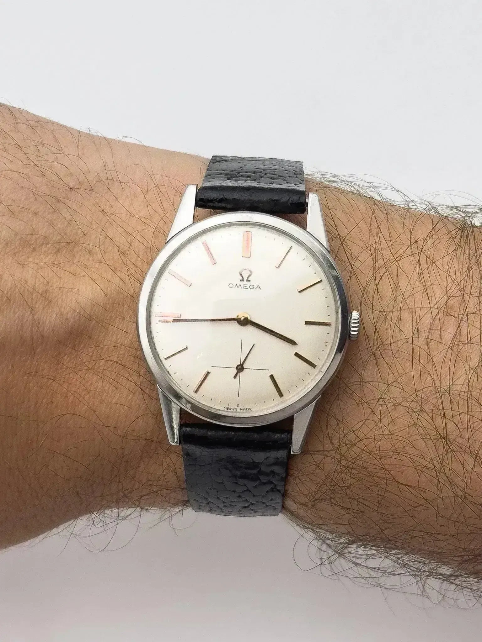 Omega - Calatrava Index Or Rose Petite-seconde - 1962 - Atelier Victor