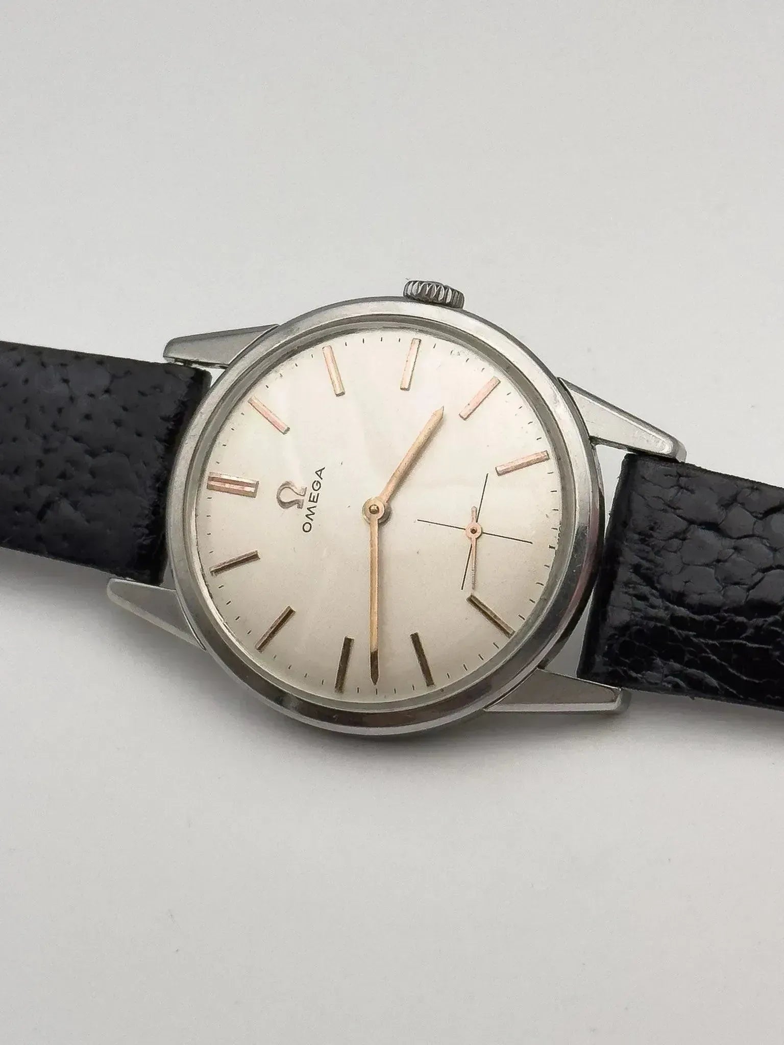 Omega - Calatrava Index Or Rose Petite-seconde - 1962 - Atelier Victor