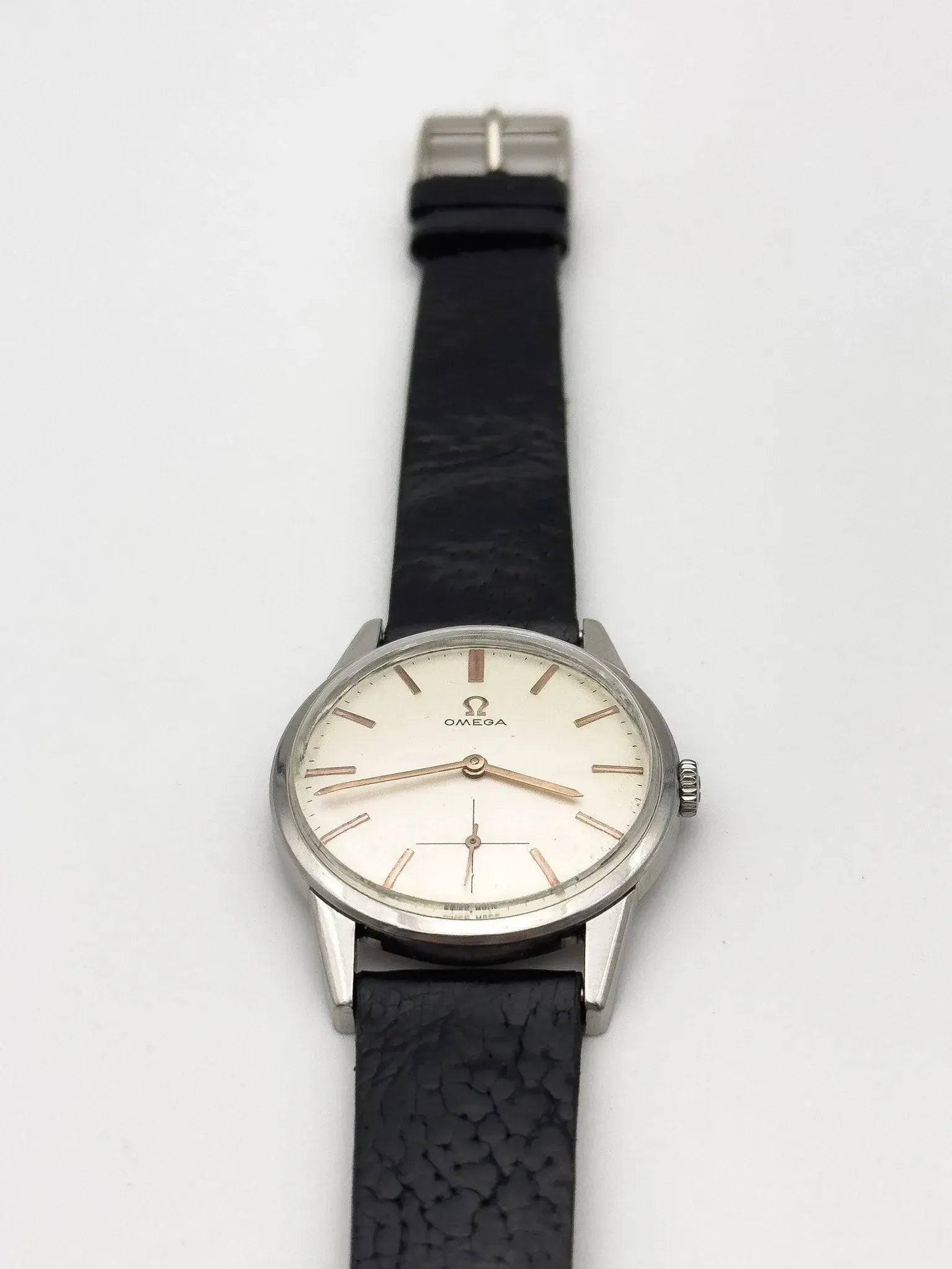Omega - Calatrava Index Or Rose Petite-seconde - 1962 - Atelier Victor - Vintage Shop