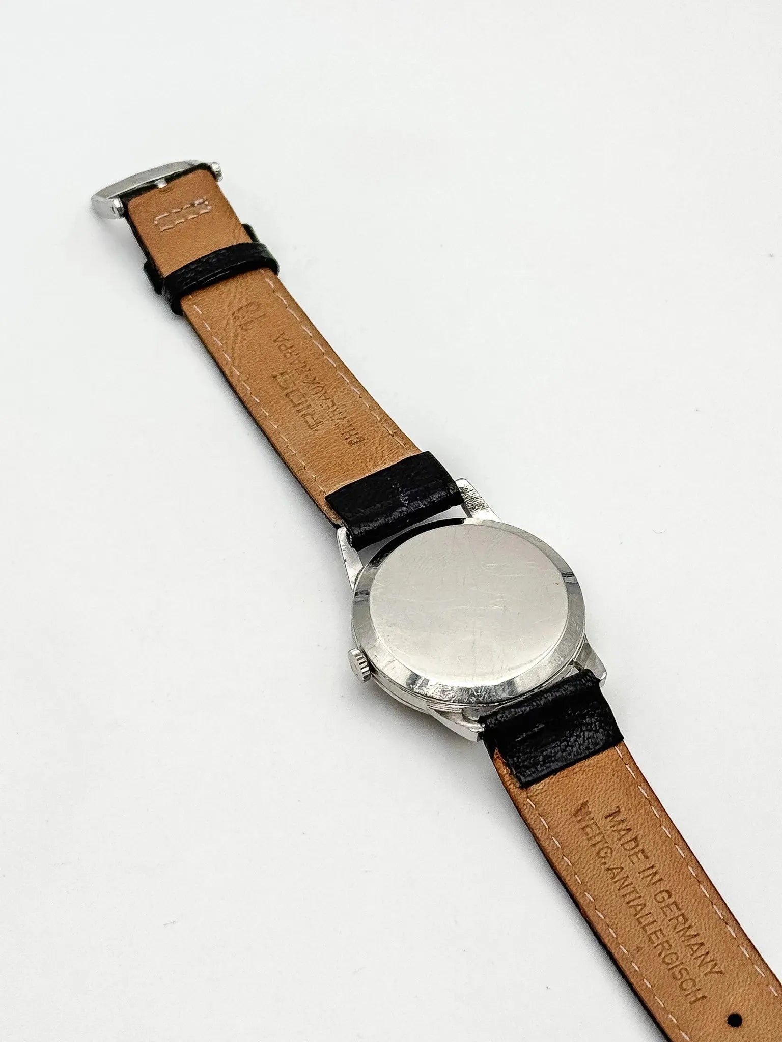 Omega - Calatrava Patiné Index Rose - 1959 - Atelier Victor - Vintage Shop