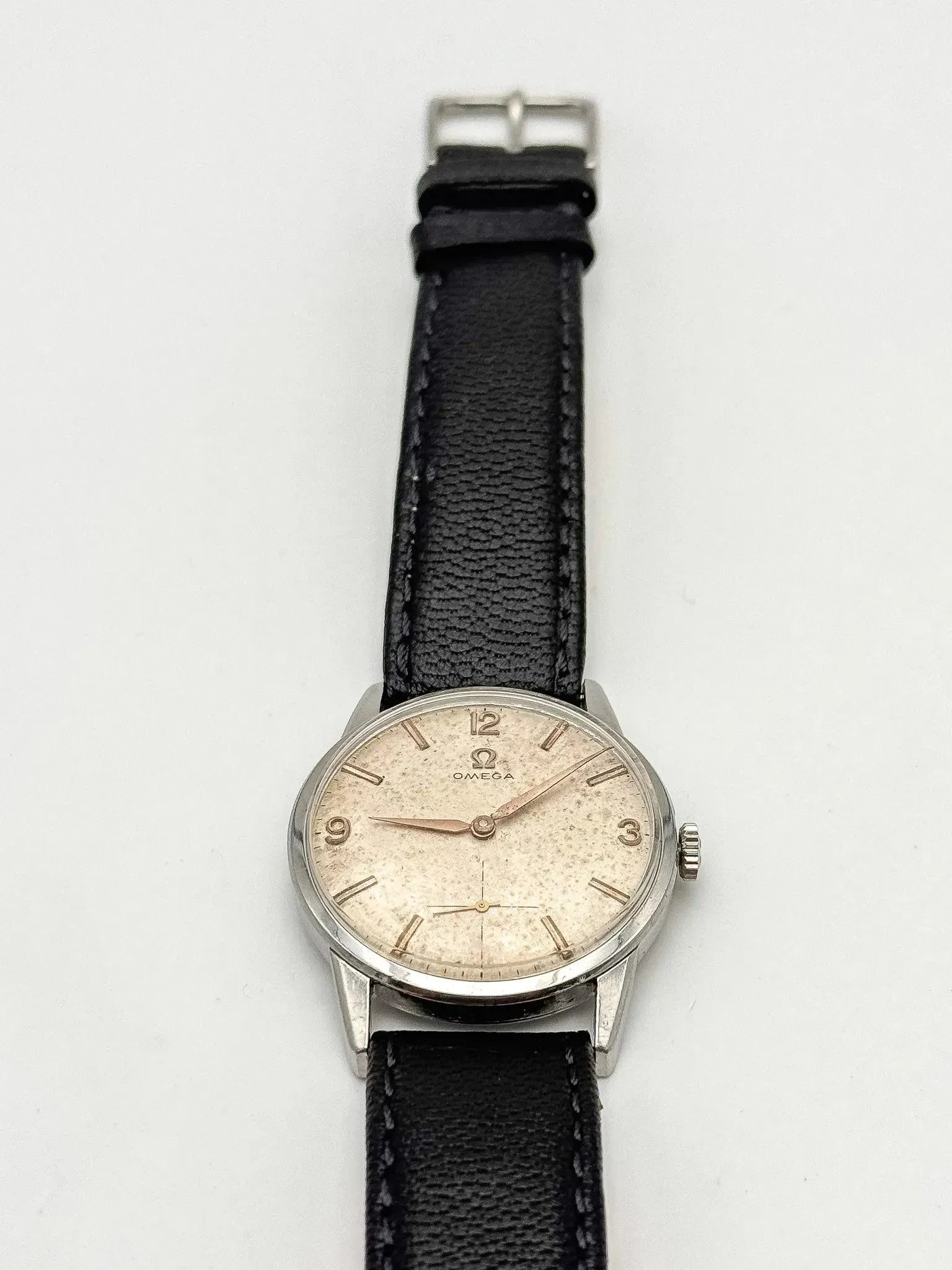 Omega - Calatrava Patiné Index Rose - 1959 - Atelier Victor - Vintage Shop