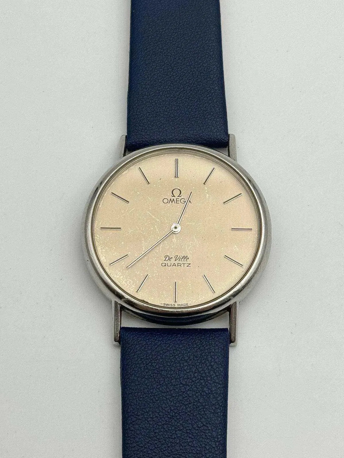 Omega - Circle Patine Champagne - 1970s - Atelier Victor Paris - Vintage Watch Shop Dubai