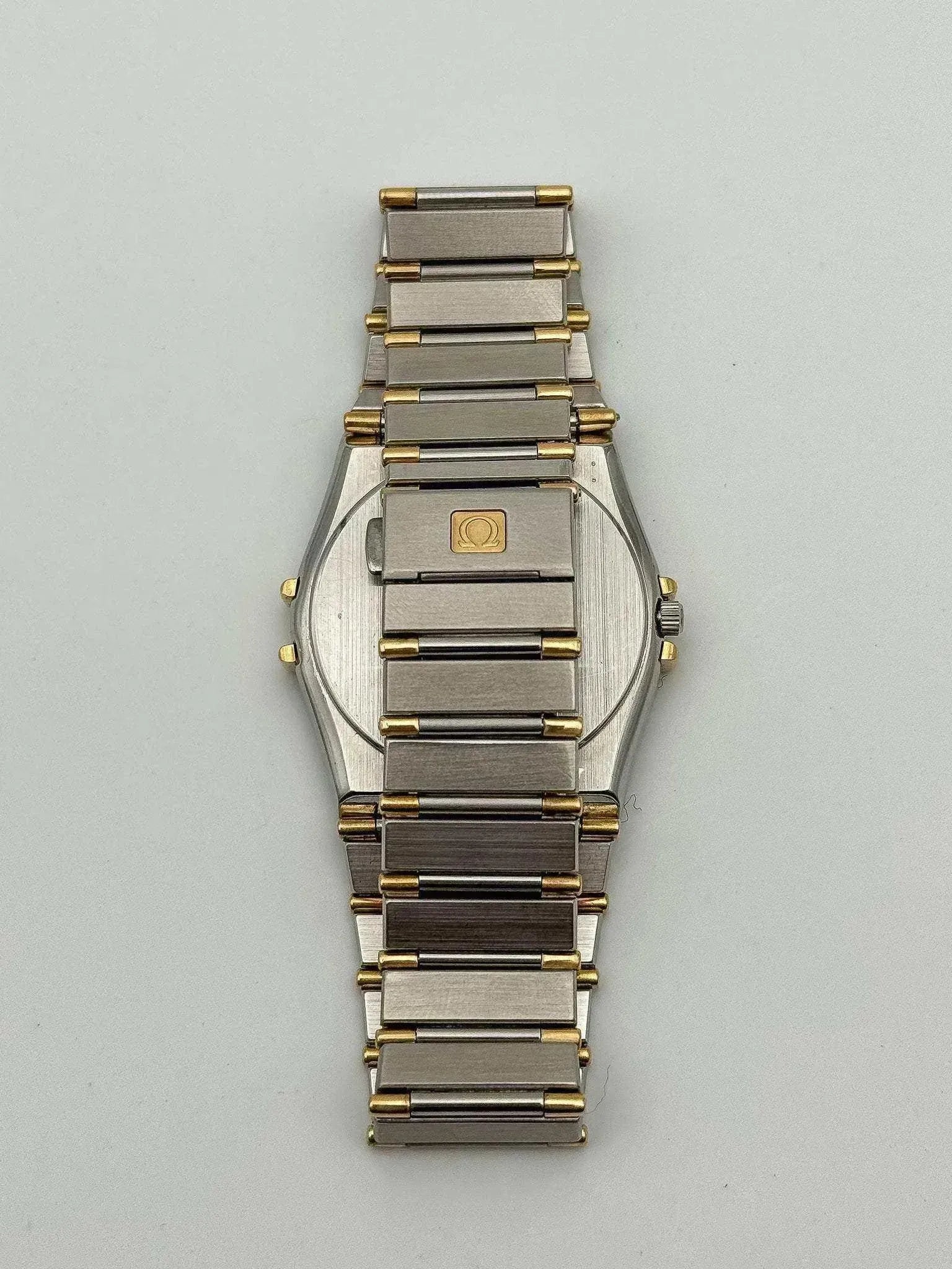 Omega - Constellation 18k Gold & Steel White Dial - 1990s - Atelier Victor