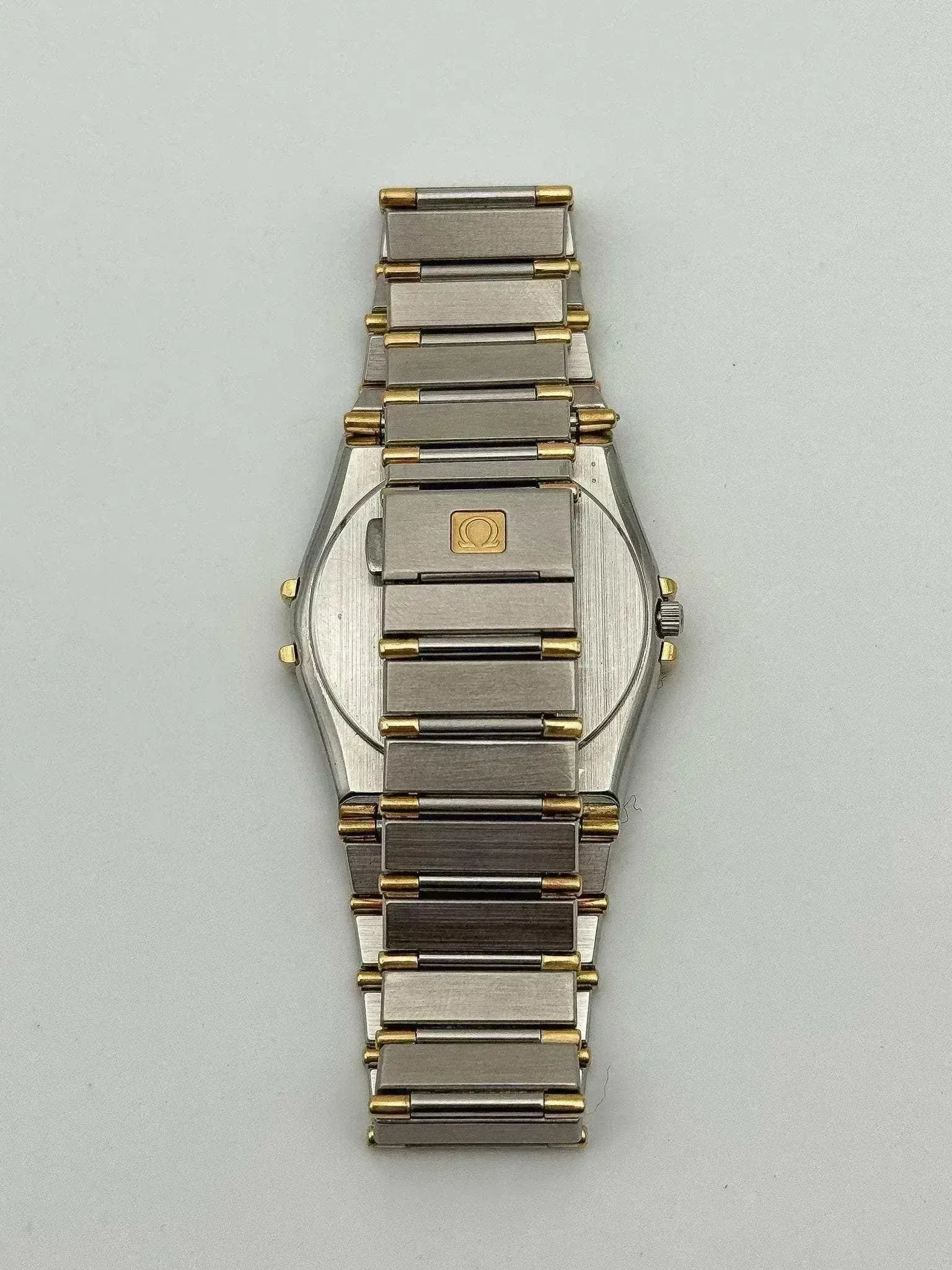Omega - Constellation 18k Gold & Steel White Dial - 1990s - Atelier Victor