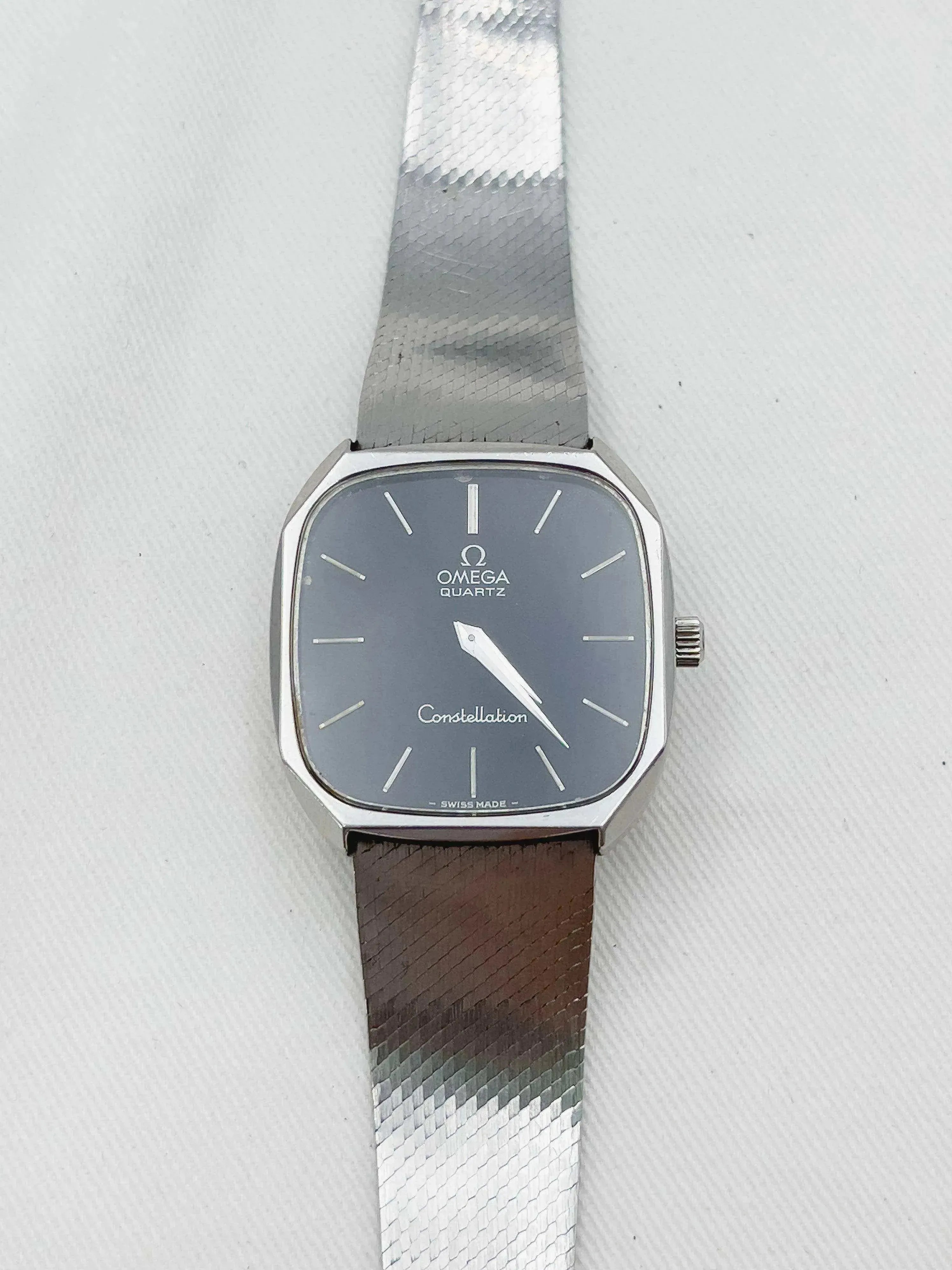 Omega - Constellation Black Dial Full Steel - 1977 - Atelier Victor