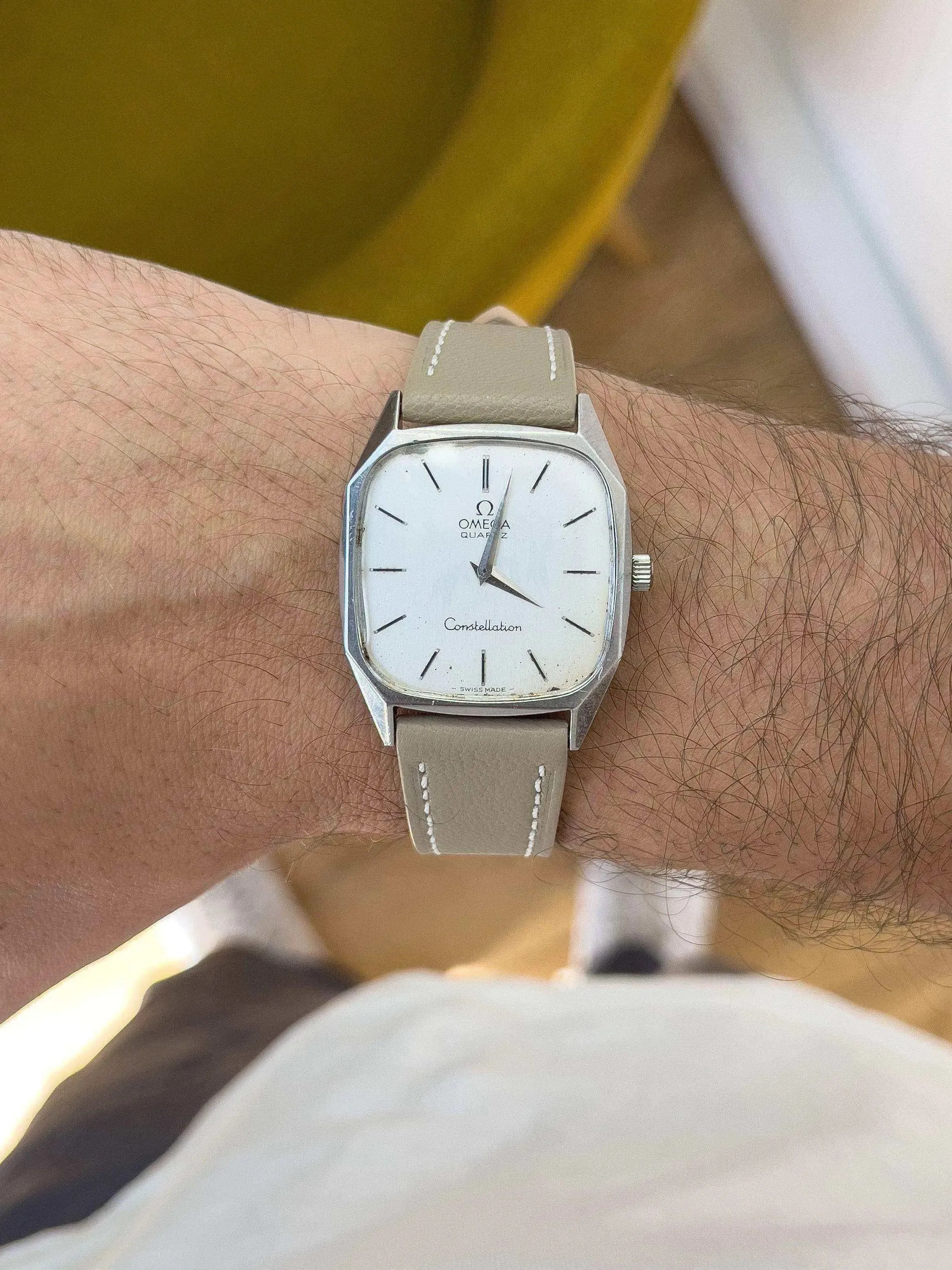 Omega - Constellation Champagne Cream - 1977 - Atelier Victor - Vintage Shop