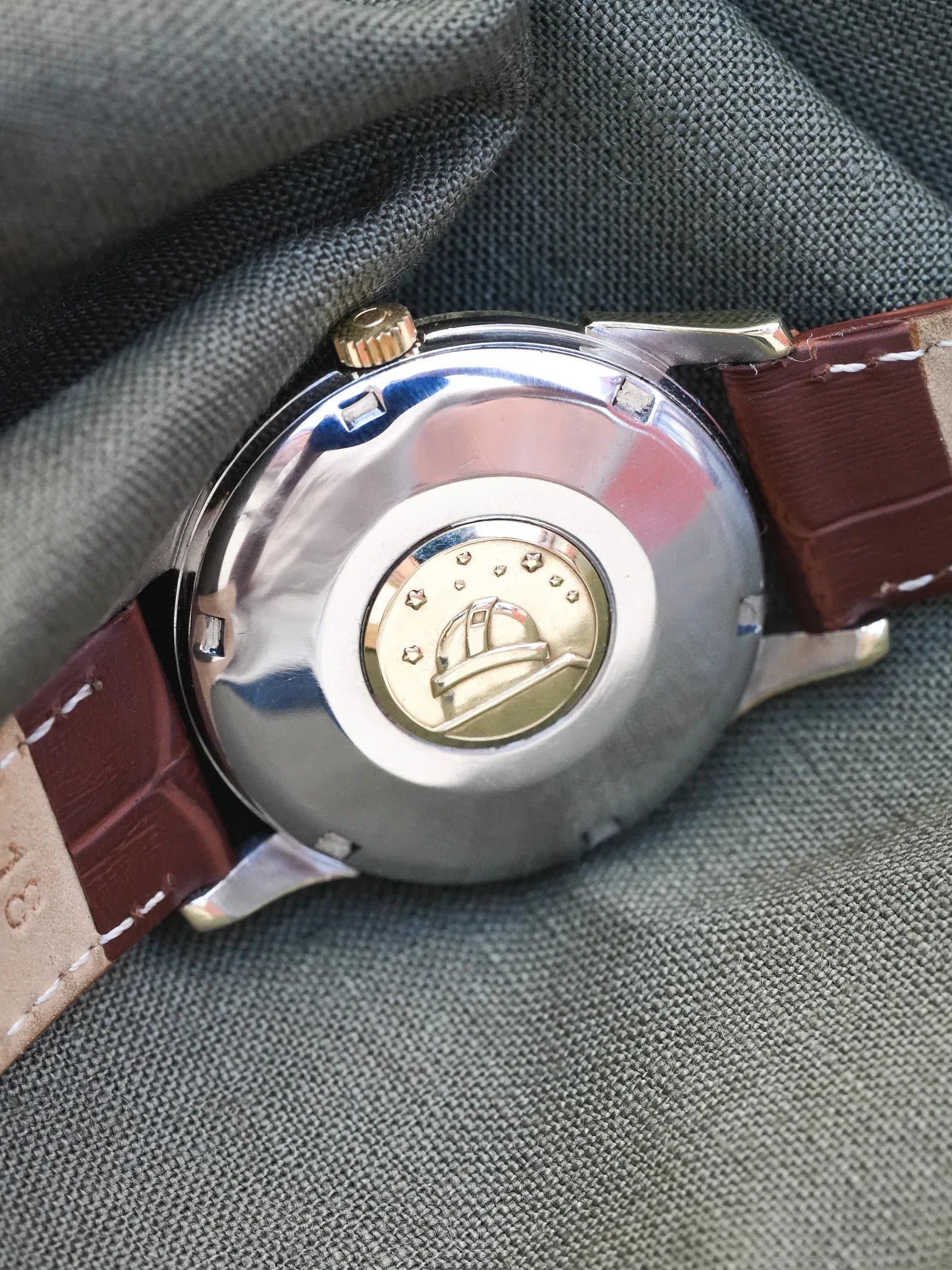 Omega - Constellation Chronometer Plaqué or Acier Blanc 14393-61-SC - 1961 - Atelier Victor