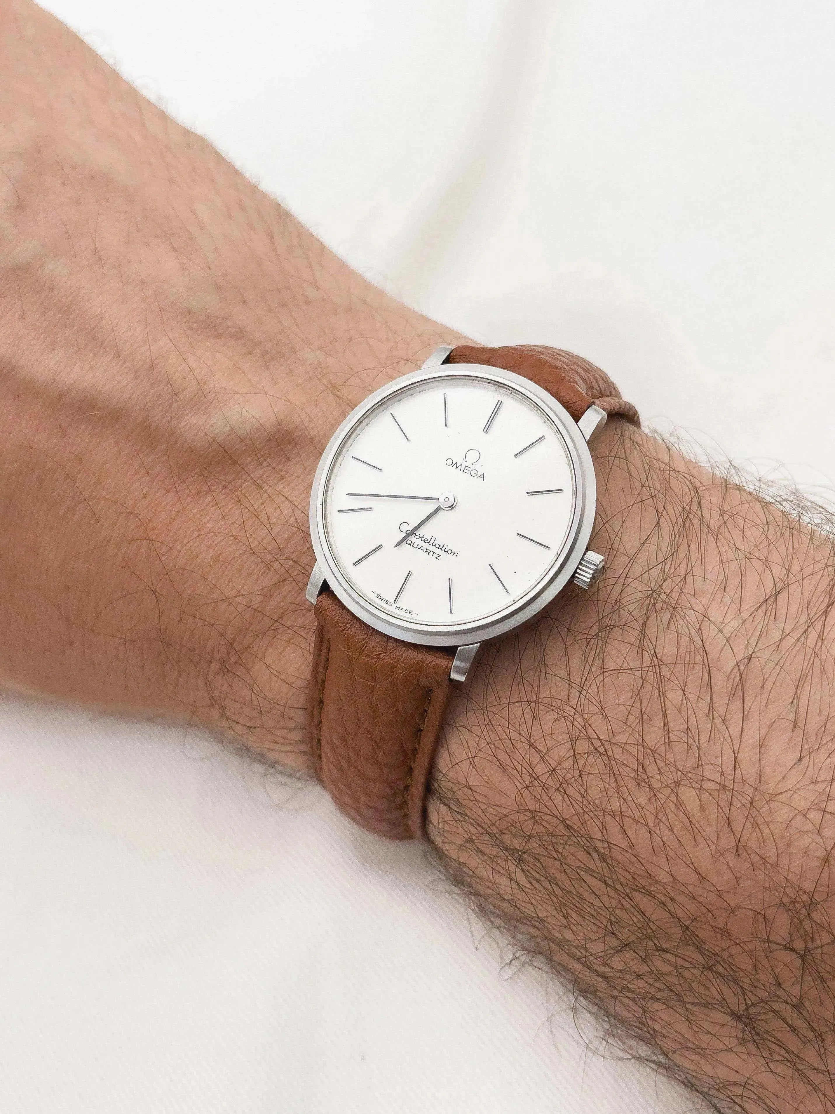 Omega - Constellation Circle Grey - 1977 - Atelier Victor Paris - Vintage Watch Shop Dubai