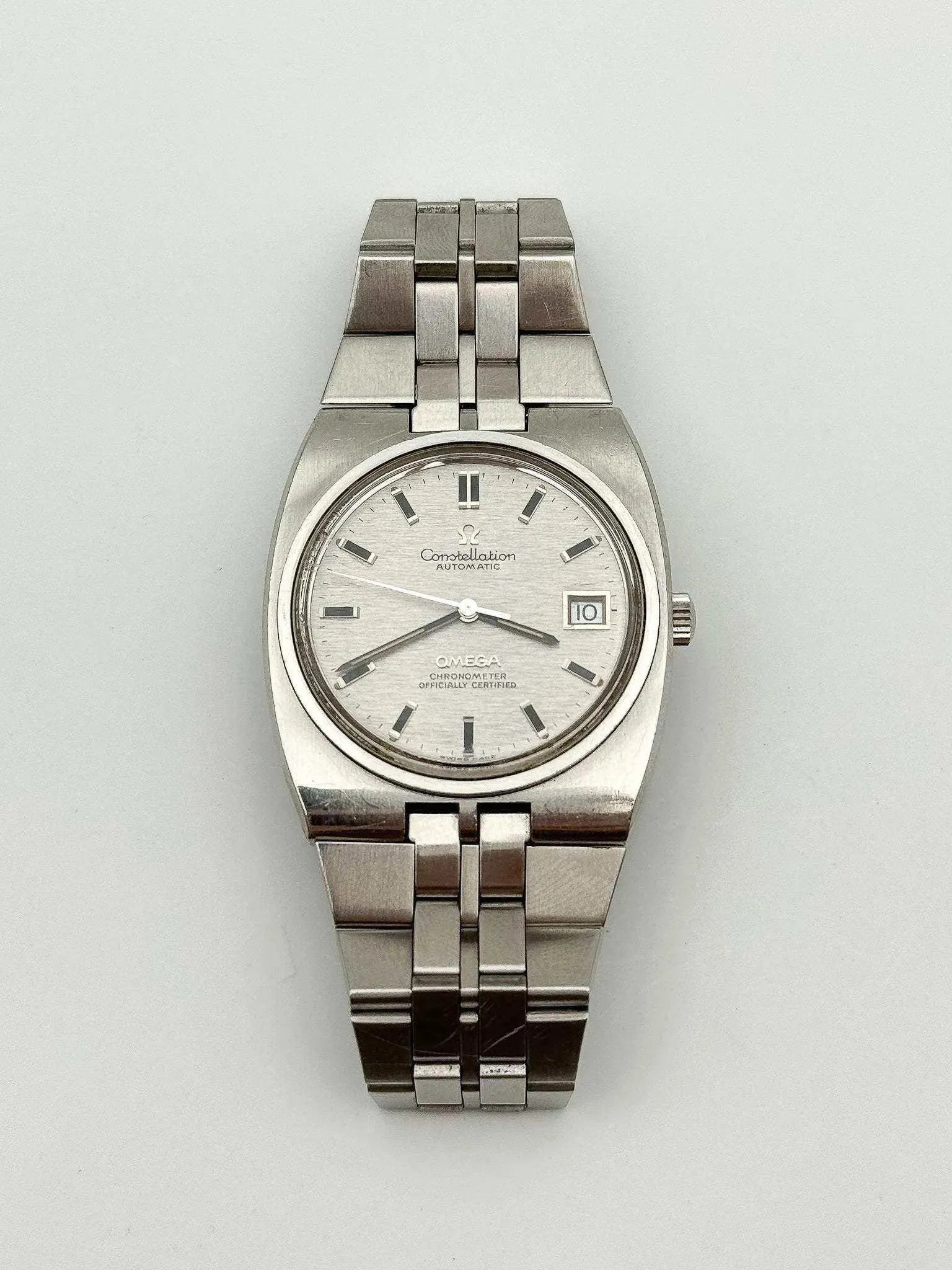 Omega - Constellation COSC Full Steel Oversize - 1970 - Atelier Victor - Vintage Shop