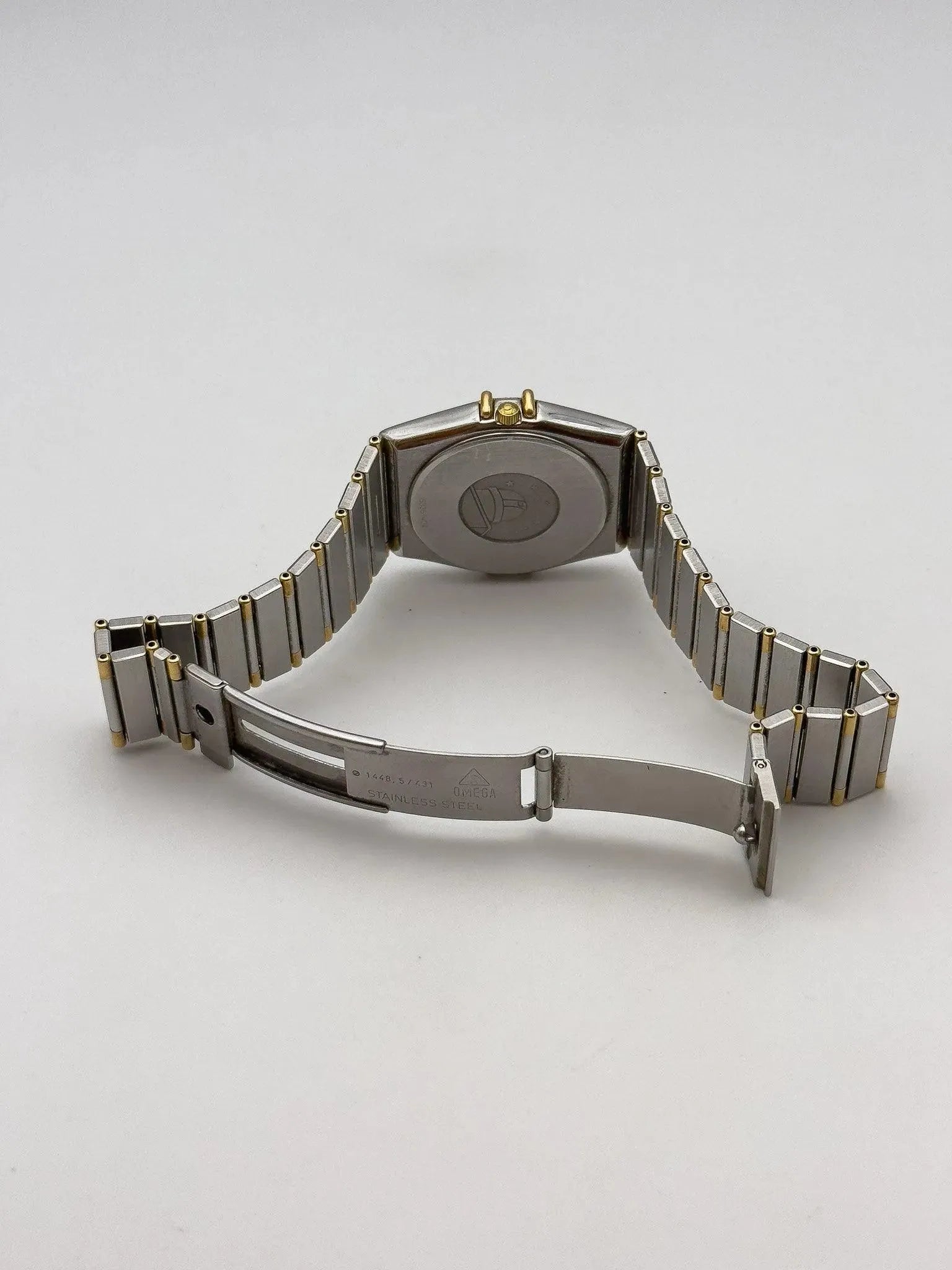 Omega - Constellation Day Date 18k Gold & Steel - 1991 - Atelier Victor Paris - Vintage Watch Shop Dubai
