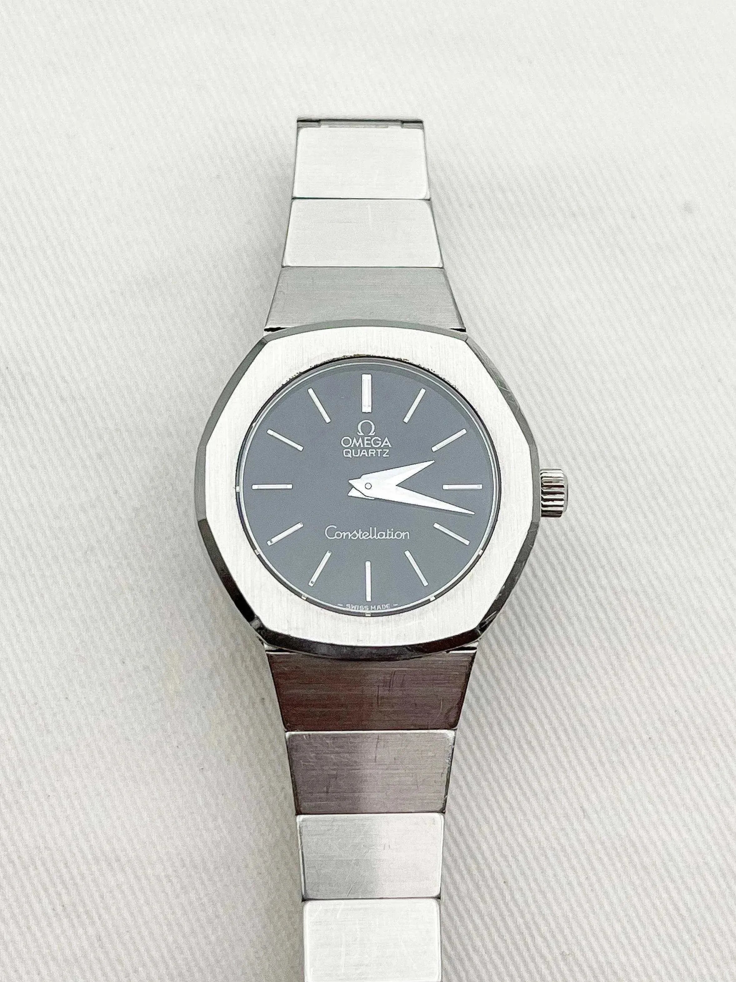 Omega - Constellation Femme Cadran noir - 1975 - Atelier Victor