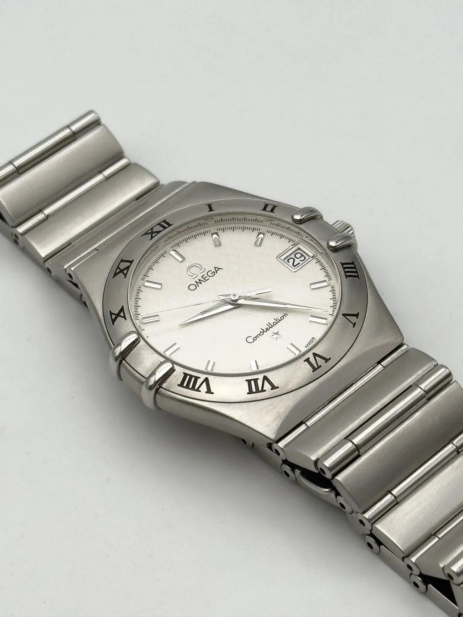 Omega - Constellation Full Steel Nid d'Abeille - 1998 - Atelier Victor - Vintage Shop