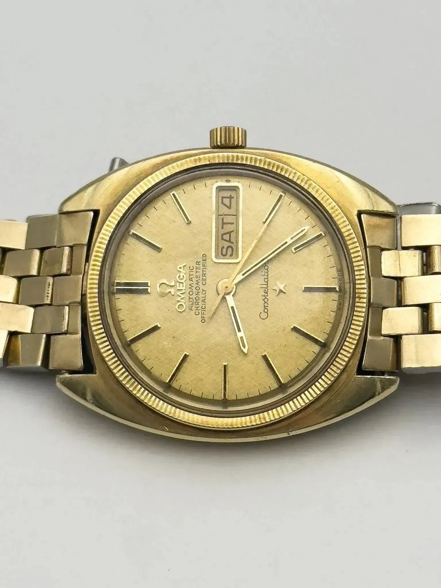 Omega - Constellation Gerald Genta Full Plated Gold - 1970 - Atelier Victor