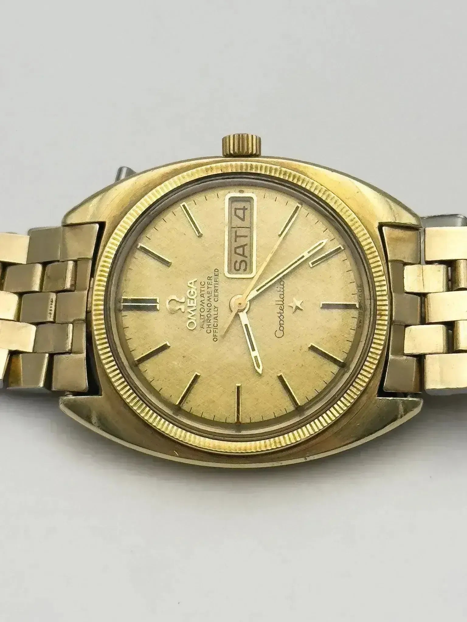 Omega - Constellation Gerald Genta Full Plated Gold - 1970 - Atelier Victor