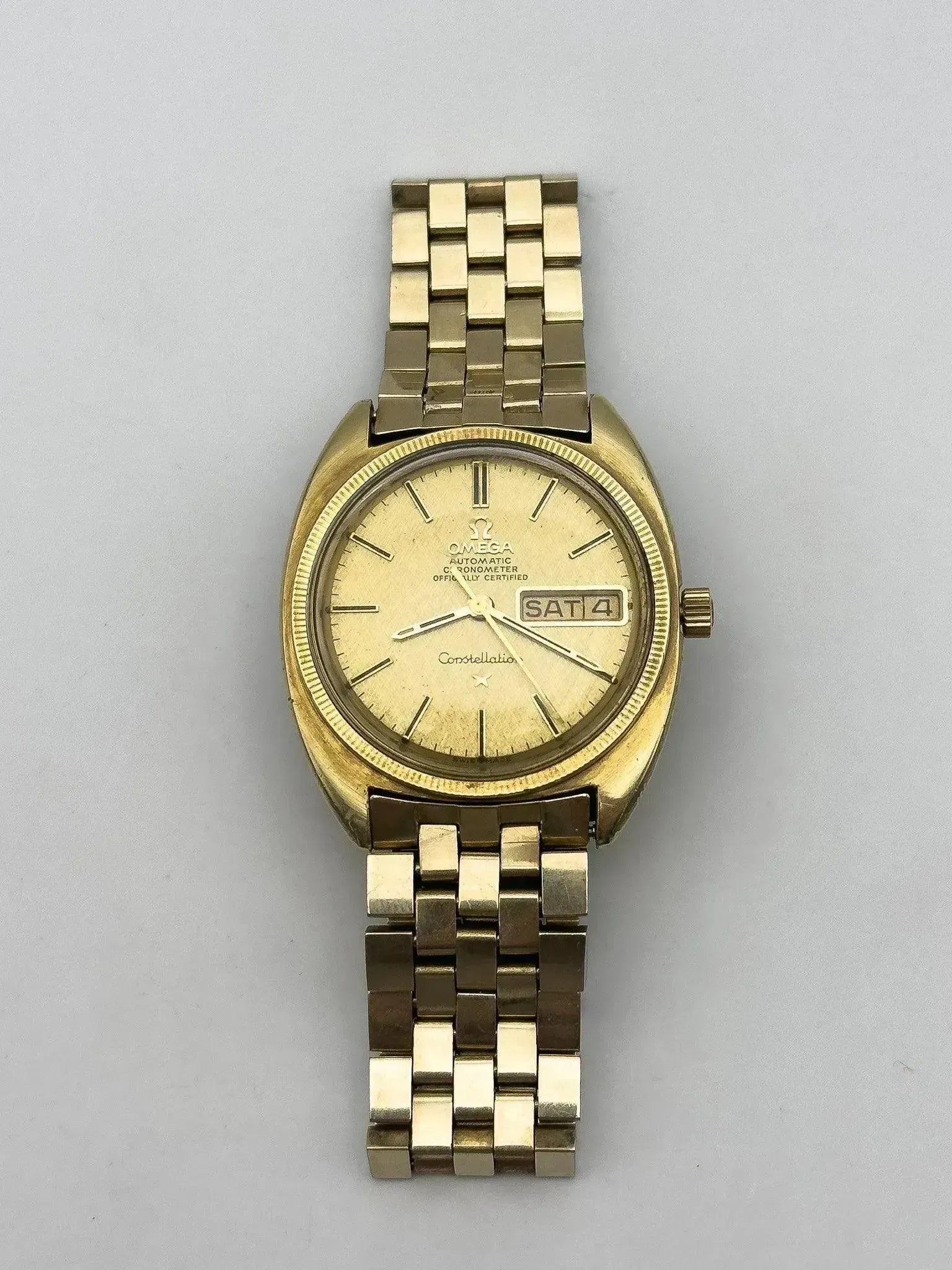 Omega - Constellation Gerald Genta Full Plated Gold - 1970 - Atelier Victor