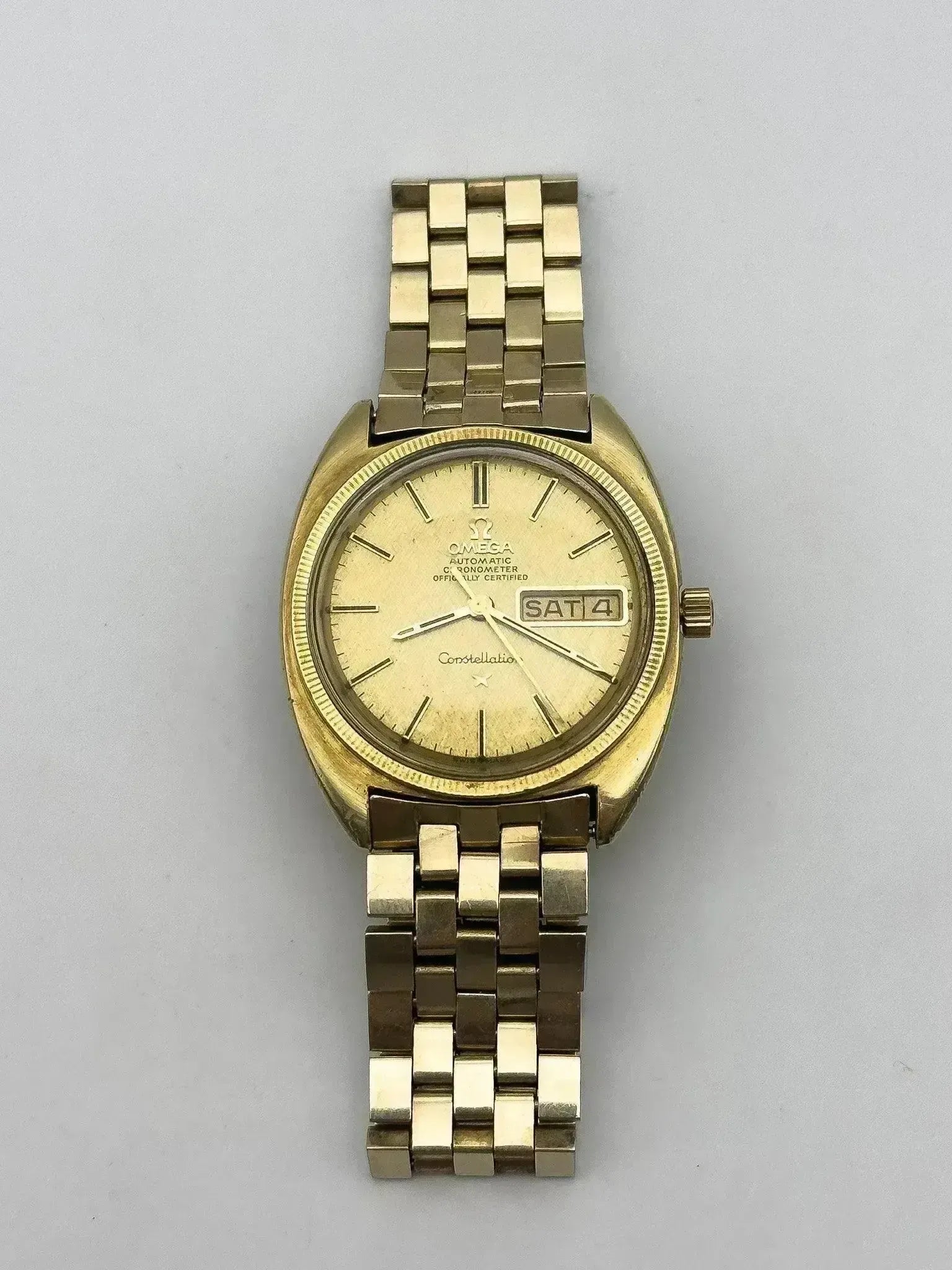 Omega - Constellation Gerald Genta Full Plated Gold - 1970 - Atelier Victor