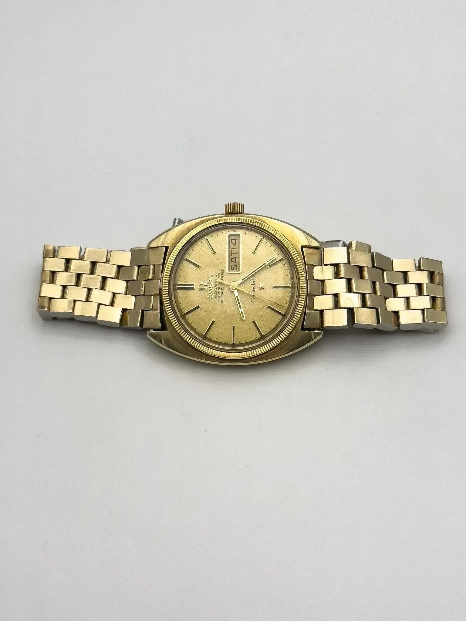 Omega - Constellation Gerald Genta Full Plated Gold - 1970 - Atelier Victor