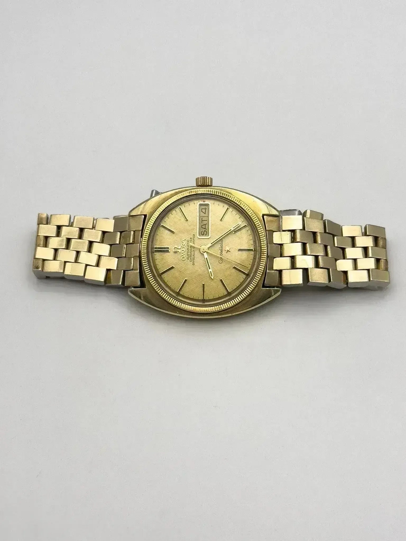 Omega - Constellation Gerald Genta Full Plated Gold - 1970 - Atelier Victor