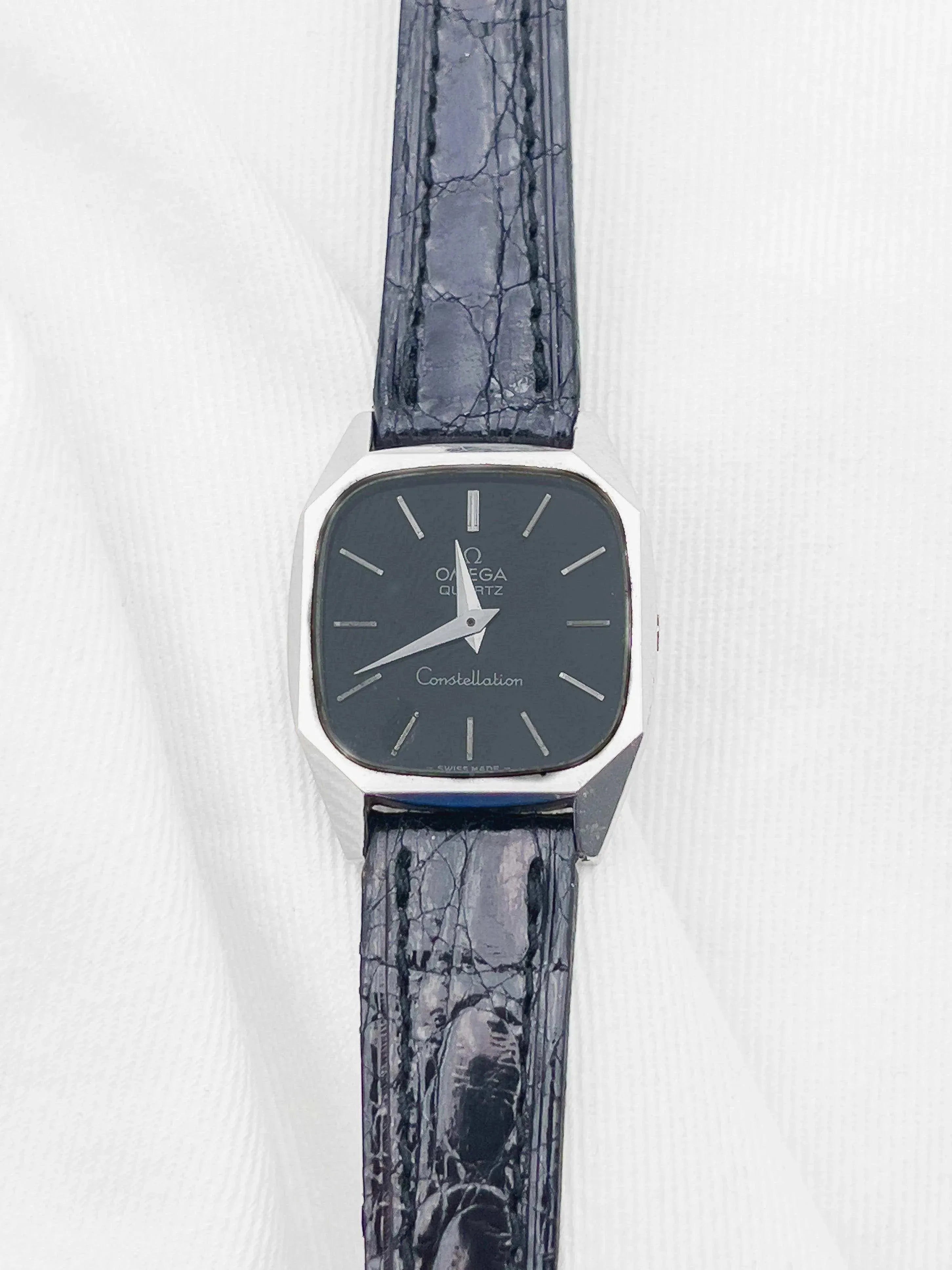 Omega - Constellation Lady Black Dial - 1973 - Atelier Victor Paris - Vintage Watch Shop Dubai