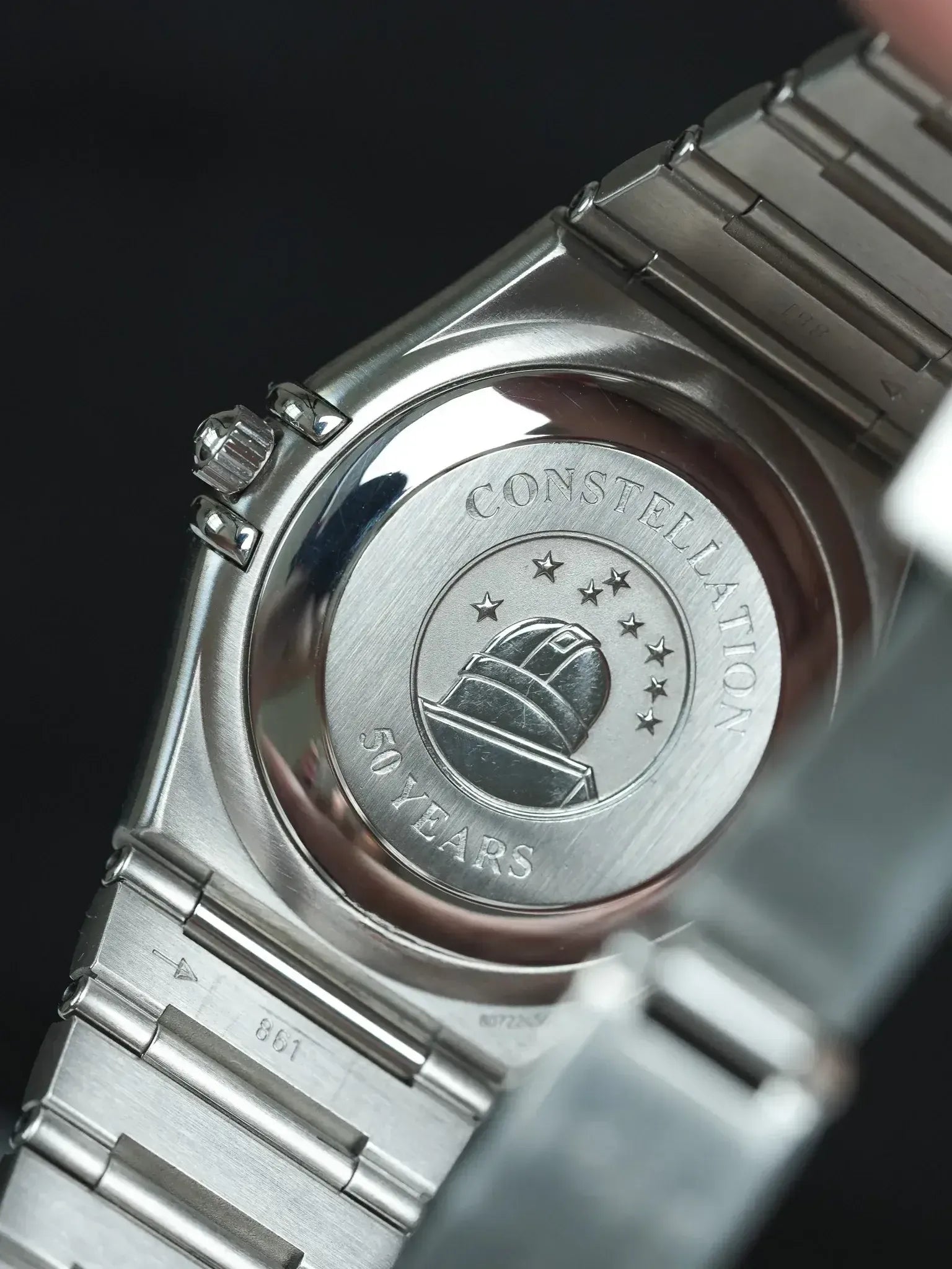 Omega - Constellation Manhattan "50th Anniversary" 1504.35 Acier Cadran Diamants - 2000s - Atelier Victor