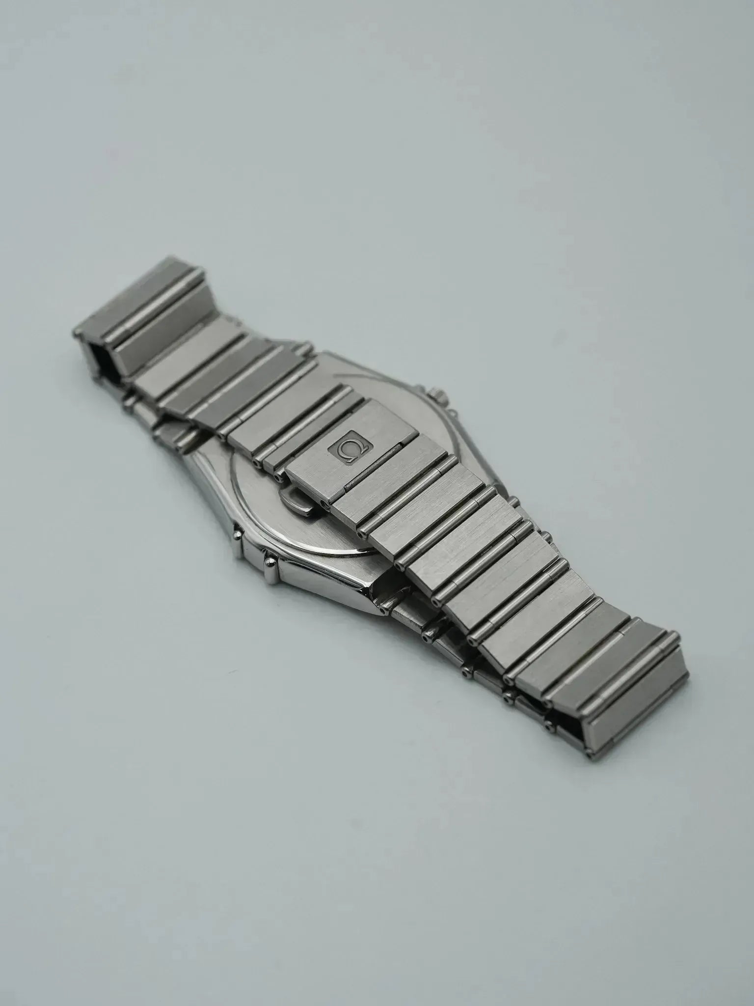 Omega - Constellation Manhattan Acier Aiguilles Bleu - 1993 - Atelier Victor