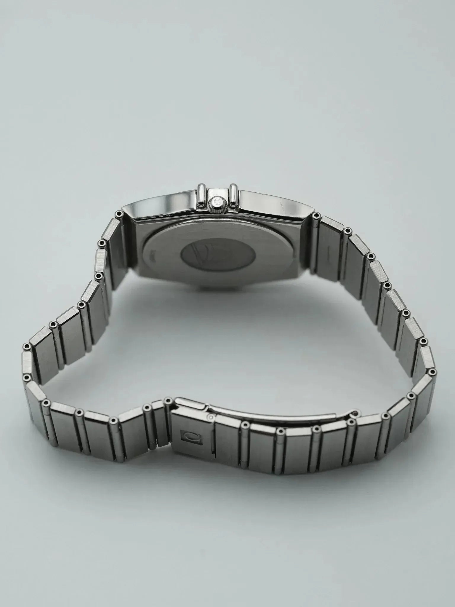 Omega - Constellation Manhattan Acier Aiguilles Bleu - 1993 - Atelier Victor - Vintage Shop