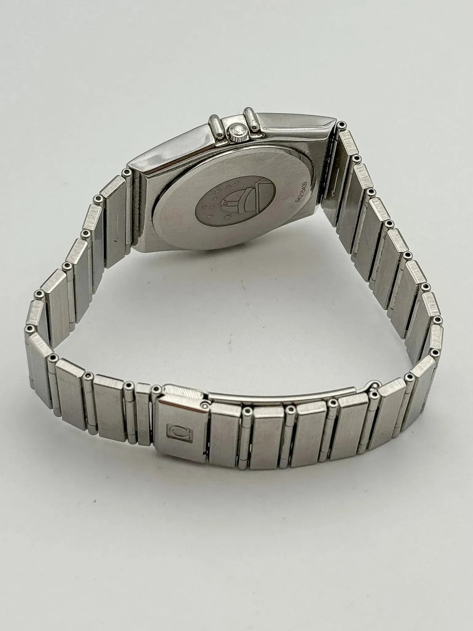 Omega - Constellation Manhattan Acier Aiguilles Bleu #2 - 1993 - Atelier Victor - Vintage Shop