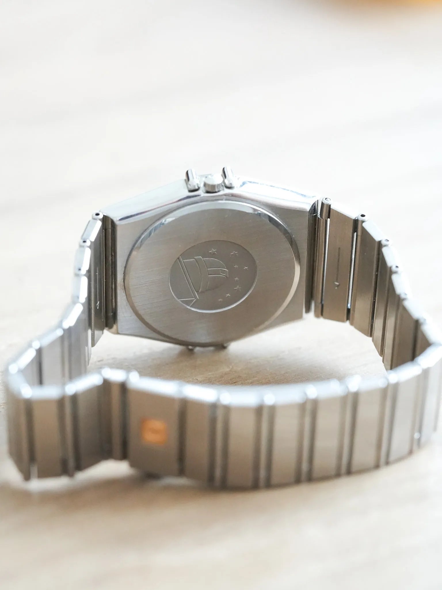 Omega - Constellation Manhattan Acier Aiguilles Bleues - 1990s - Atelier Victor Paris - Vintage Watch Shop Dubai