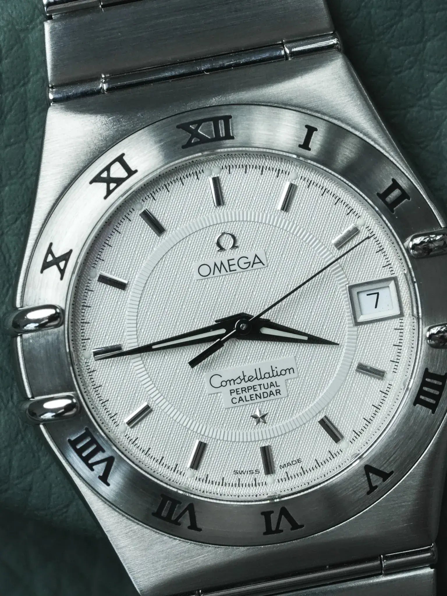 Omega - Constellation Manhattan Acier Calendrier Perpétuel - 1999