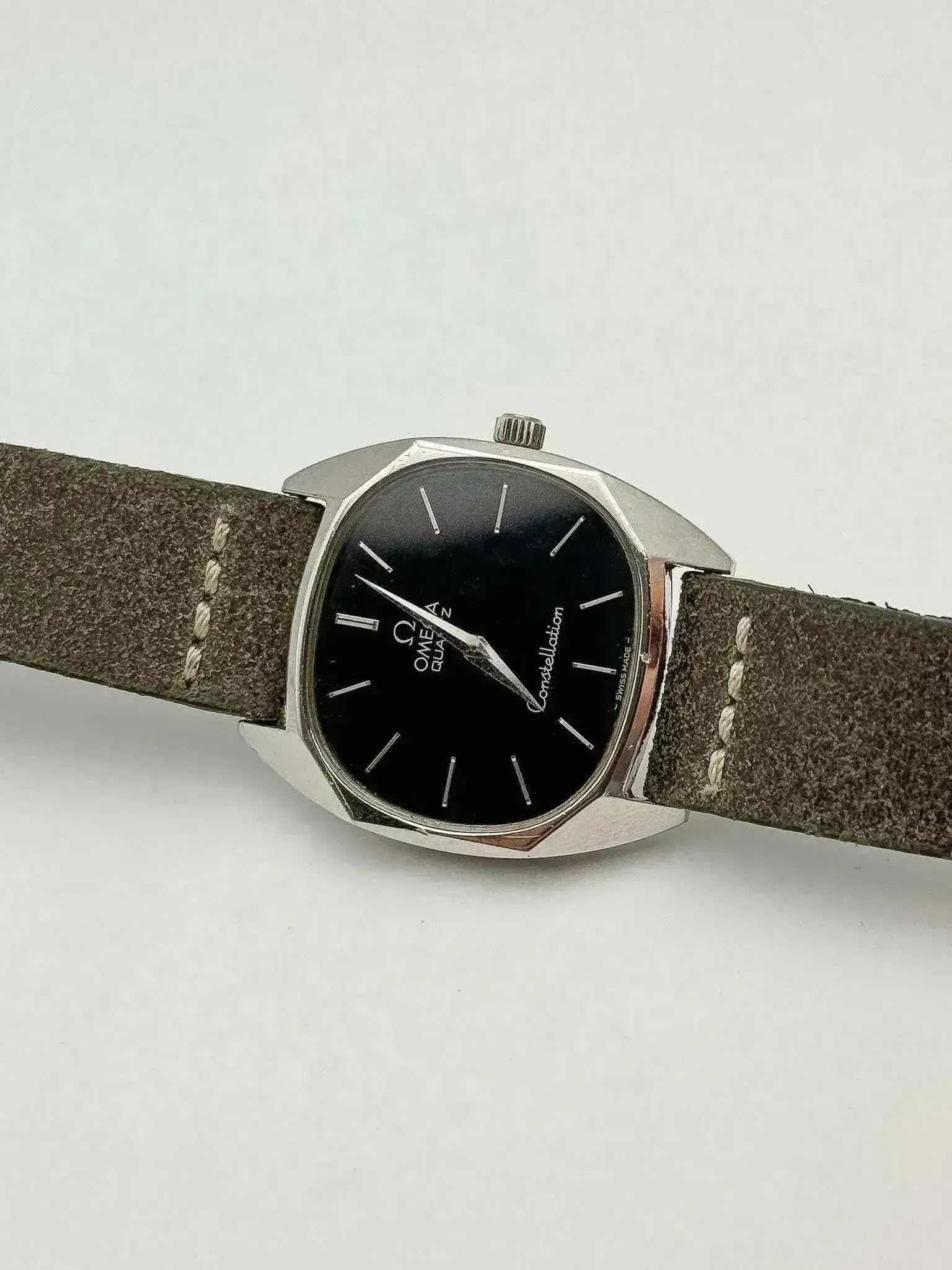 Omega - Constellation Octogonale Noir - 1970s - Atelier Victor