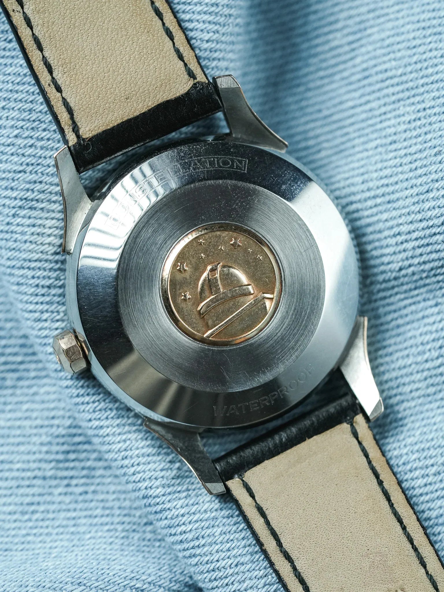 Omega - Constellation Pie Pan 2852 Crosshair Acier Or rose - 1958 - Atelier Victor - Vintage Shop