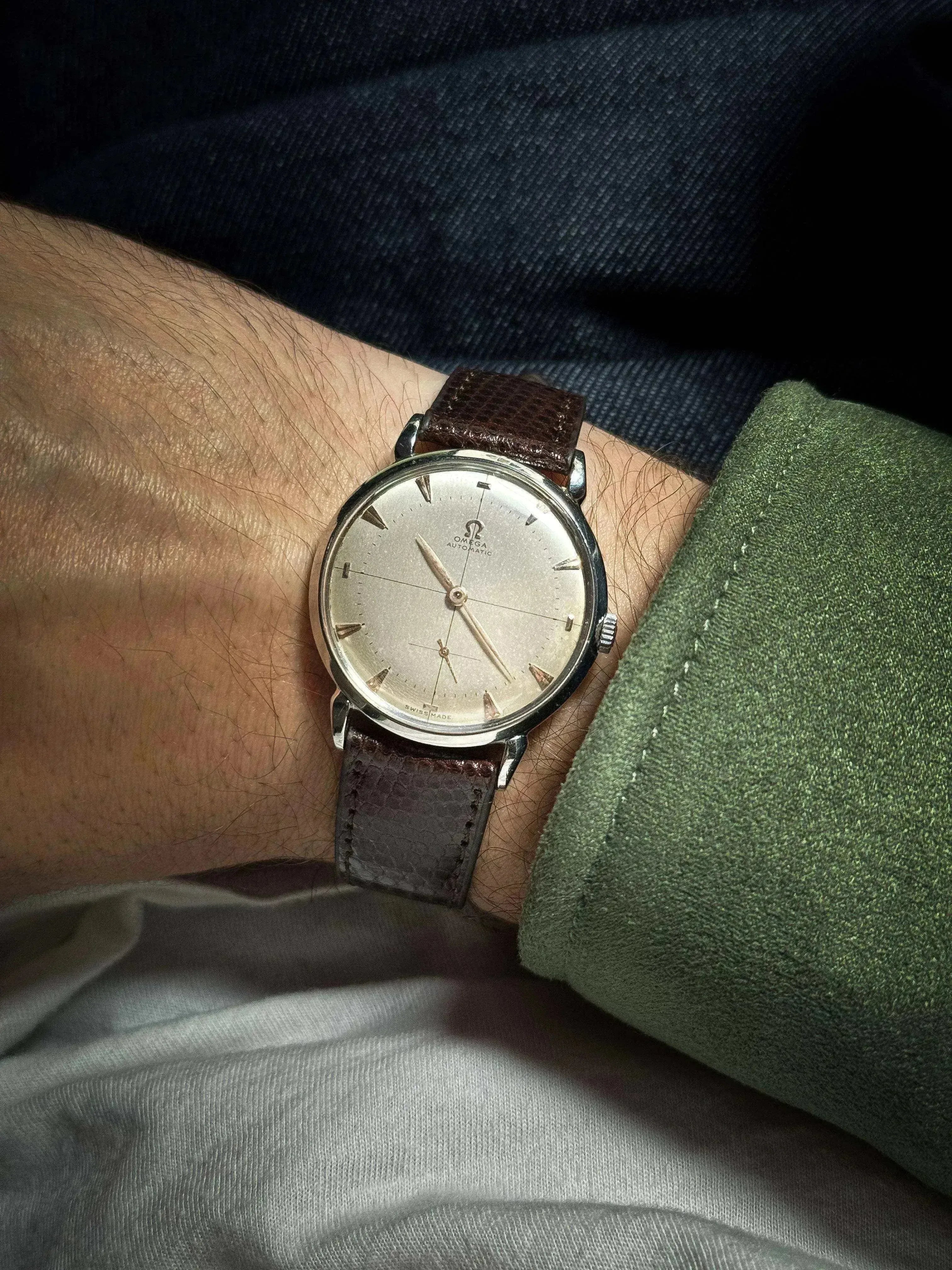 Omega - Crosshair Tear Lugs Bumper - 1950 - Atelier Victor