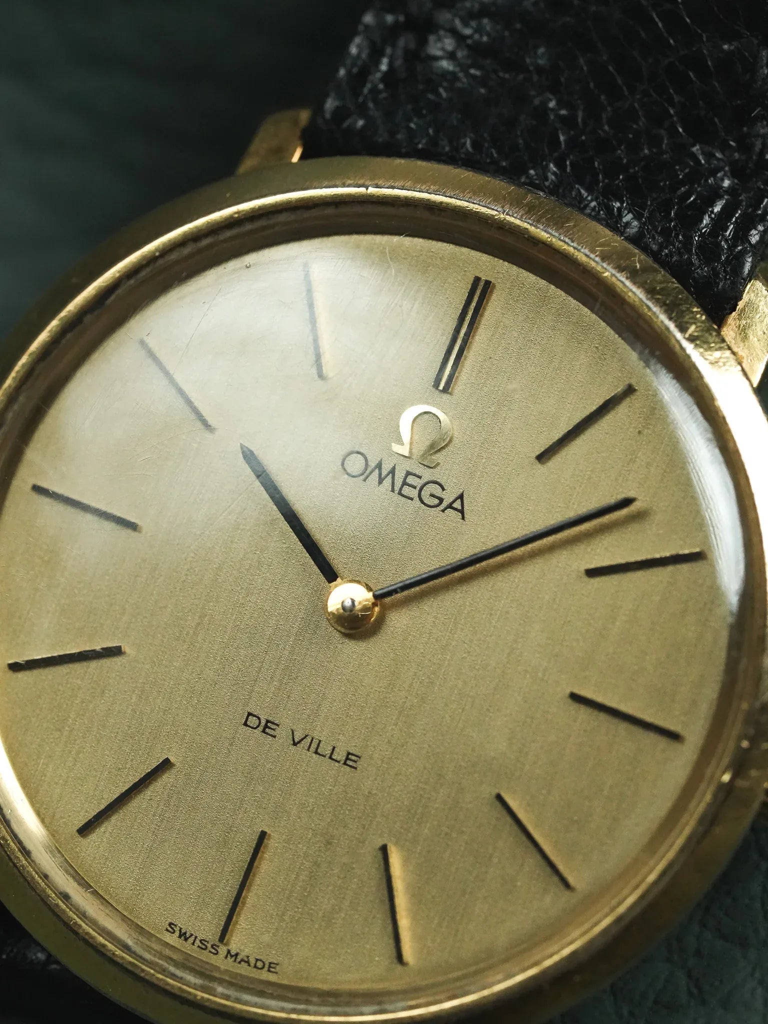 Omega - De Ville 111.077 montre habillée Ronde Plaqué or - 1970 - Atelier Victor
