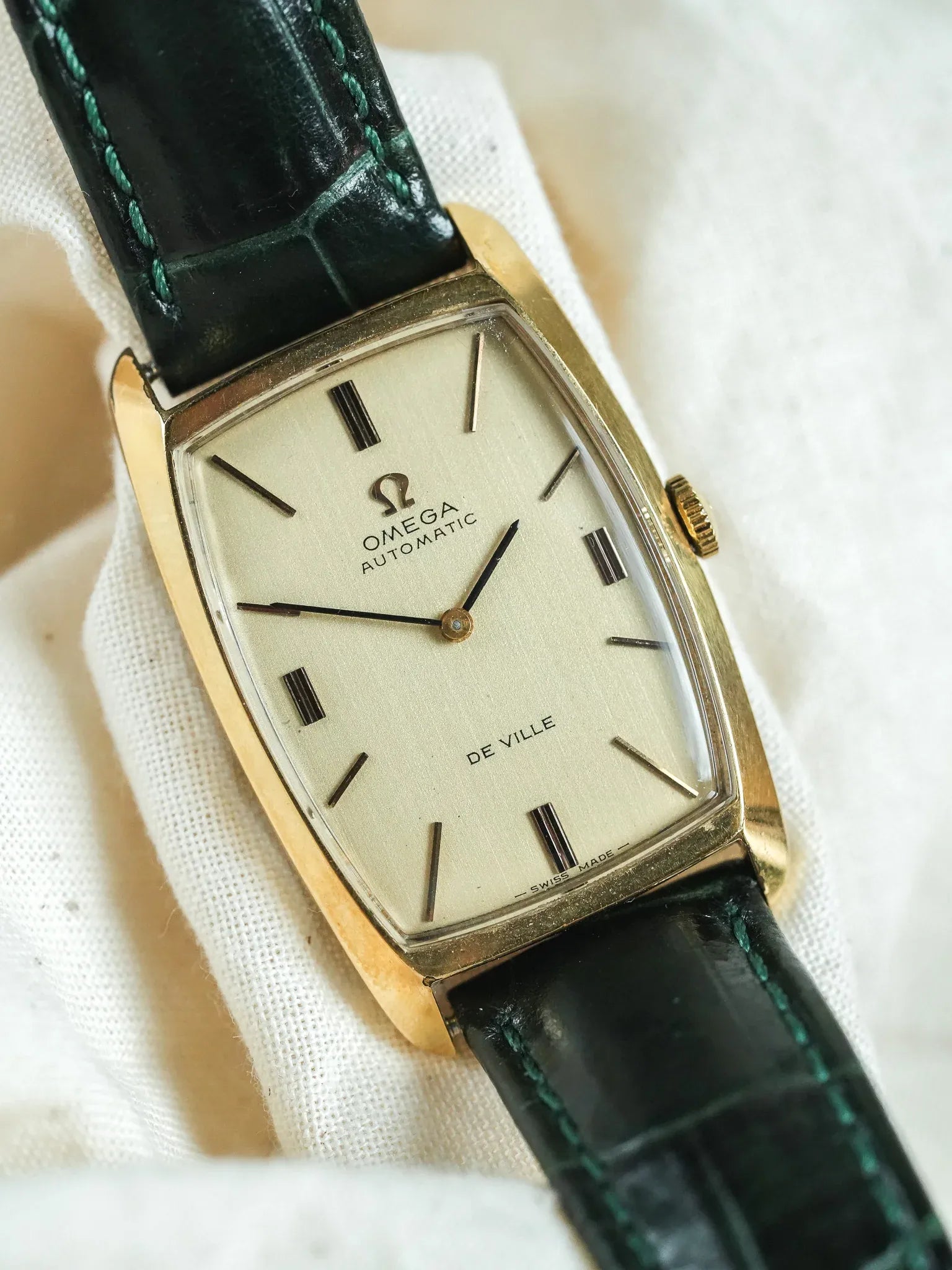 Omega - De Ville 151.021 Tonneau Automatique Plaqué or - 1970 - Atelier Victor