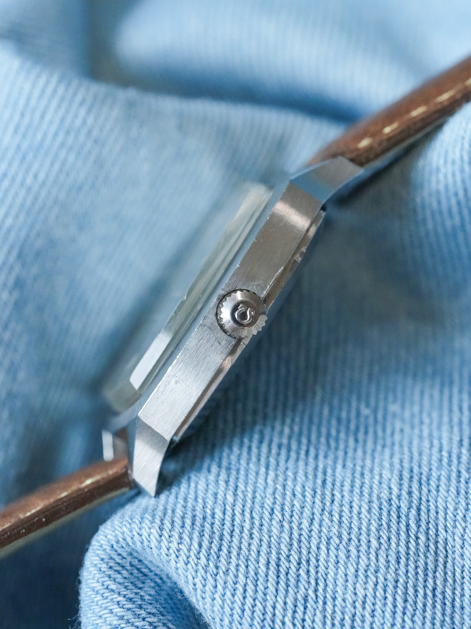 Omega - De Ville 166.075 Tonneau Acier - 1970s - Atelier Victor - Vintage Shop