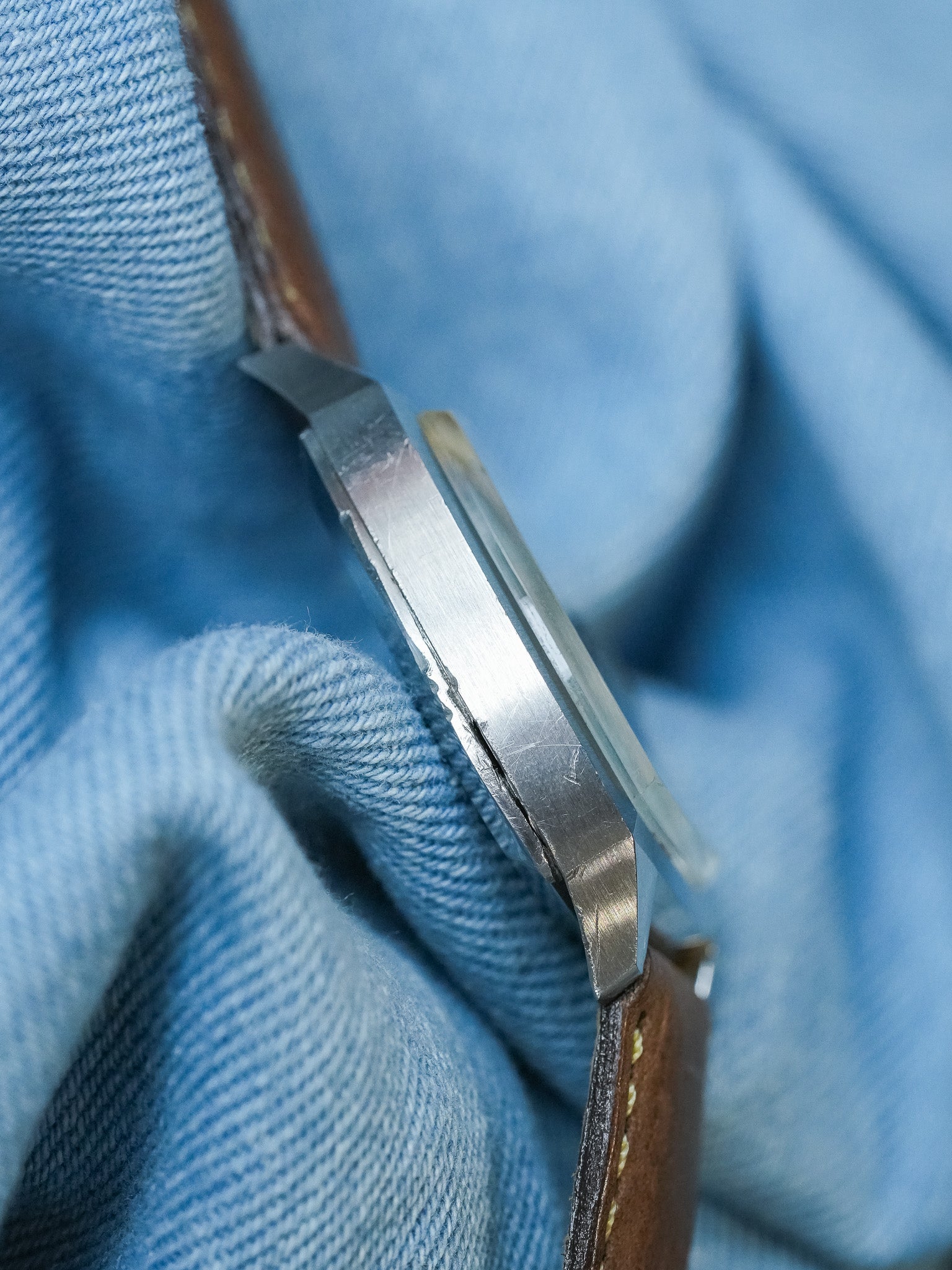 Omega - De Ville 166.075 Tonneau Acier - 1970s - Atelier Victor - Vintage Shop